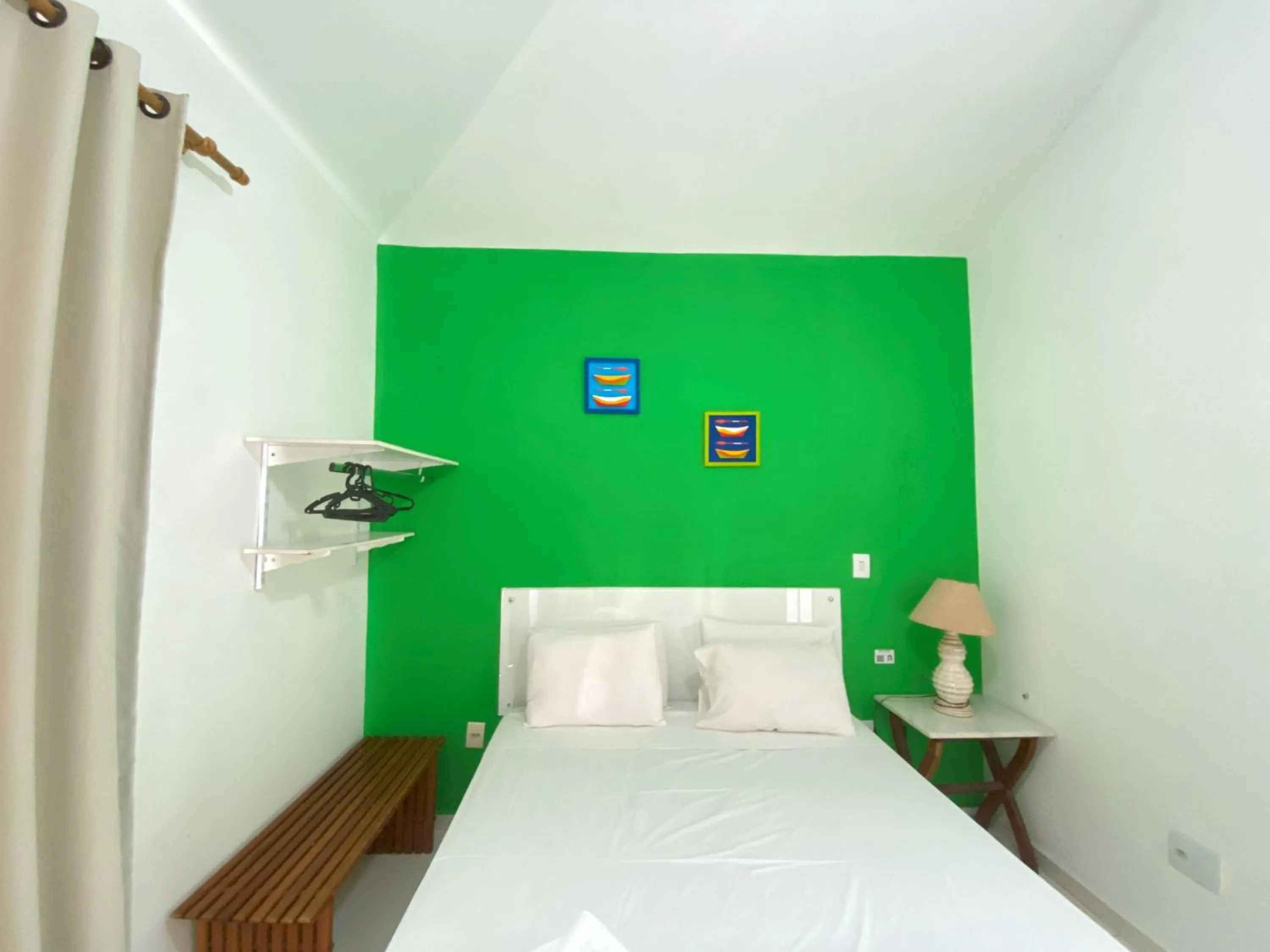 Bed in Pousada Maravilha de Paraty