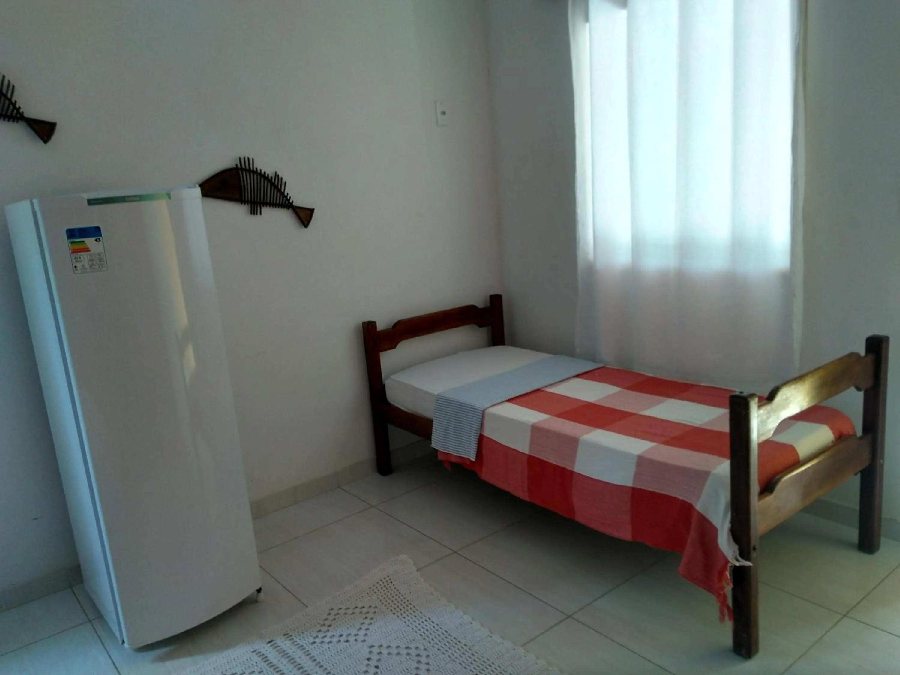 Bed in Pousada Pérola do Atlântico