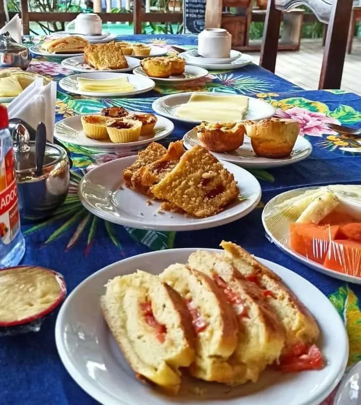 Breakfast in Pousada Pérola do Atlântico