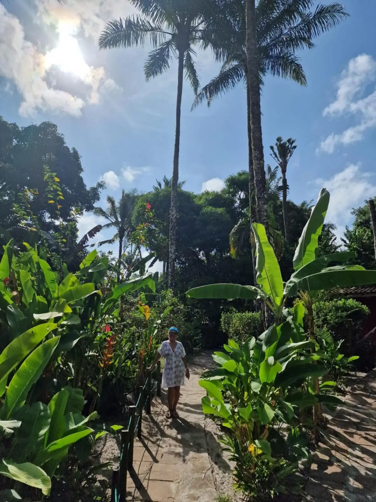 Garden in Pousada Pérola do Atlântico