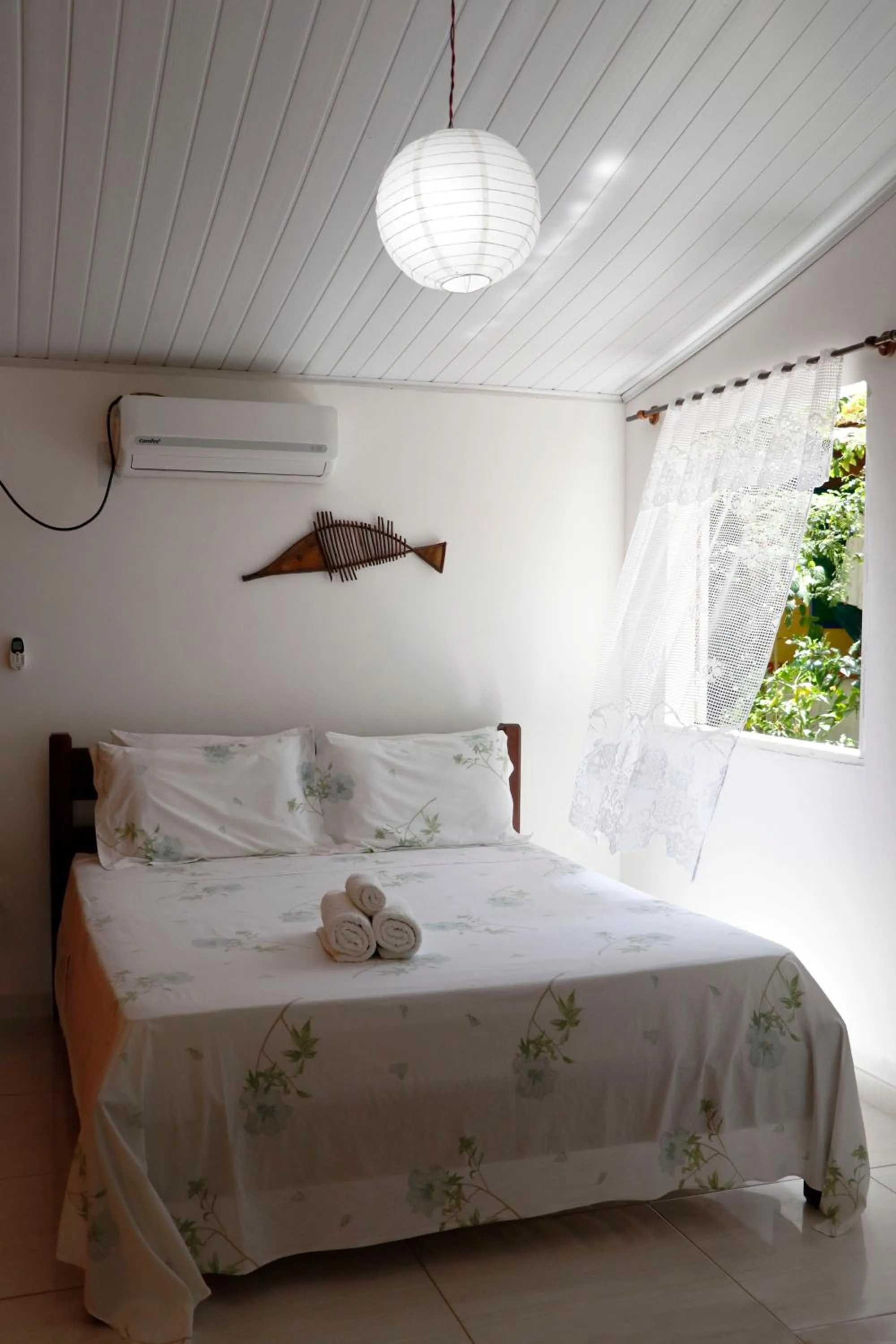 Bed in Pousada Pérola do Atlântico