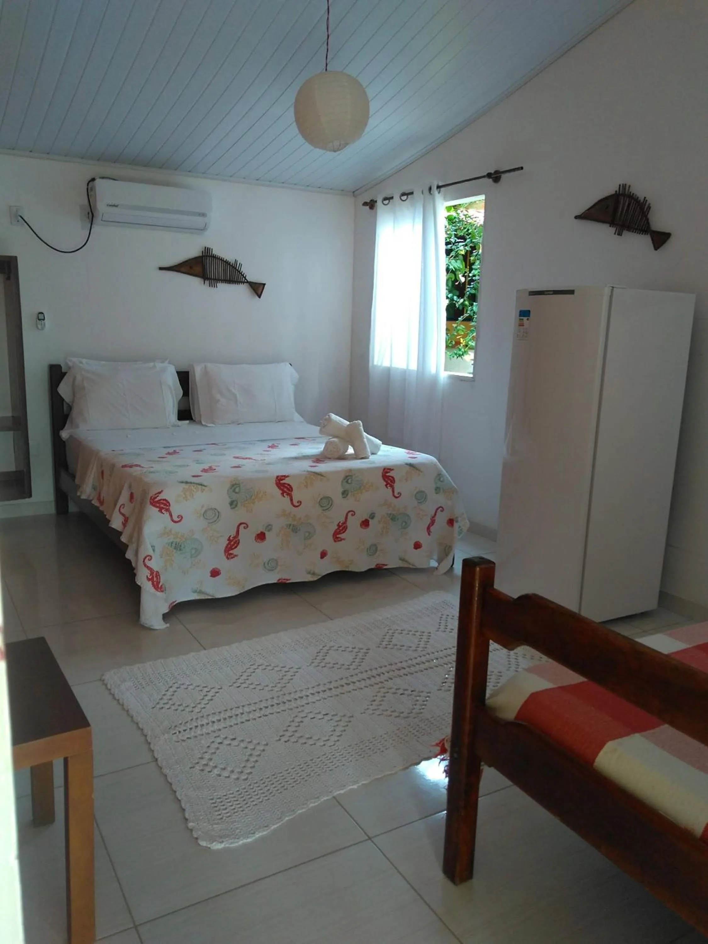 Bed in Pousada Pérola do Atlântico