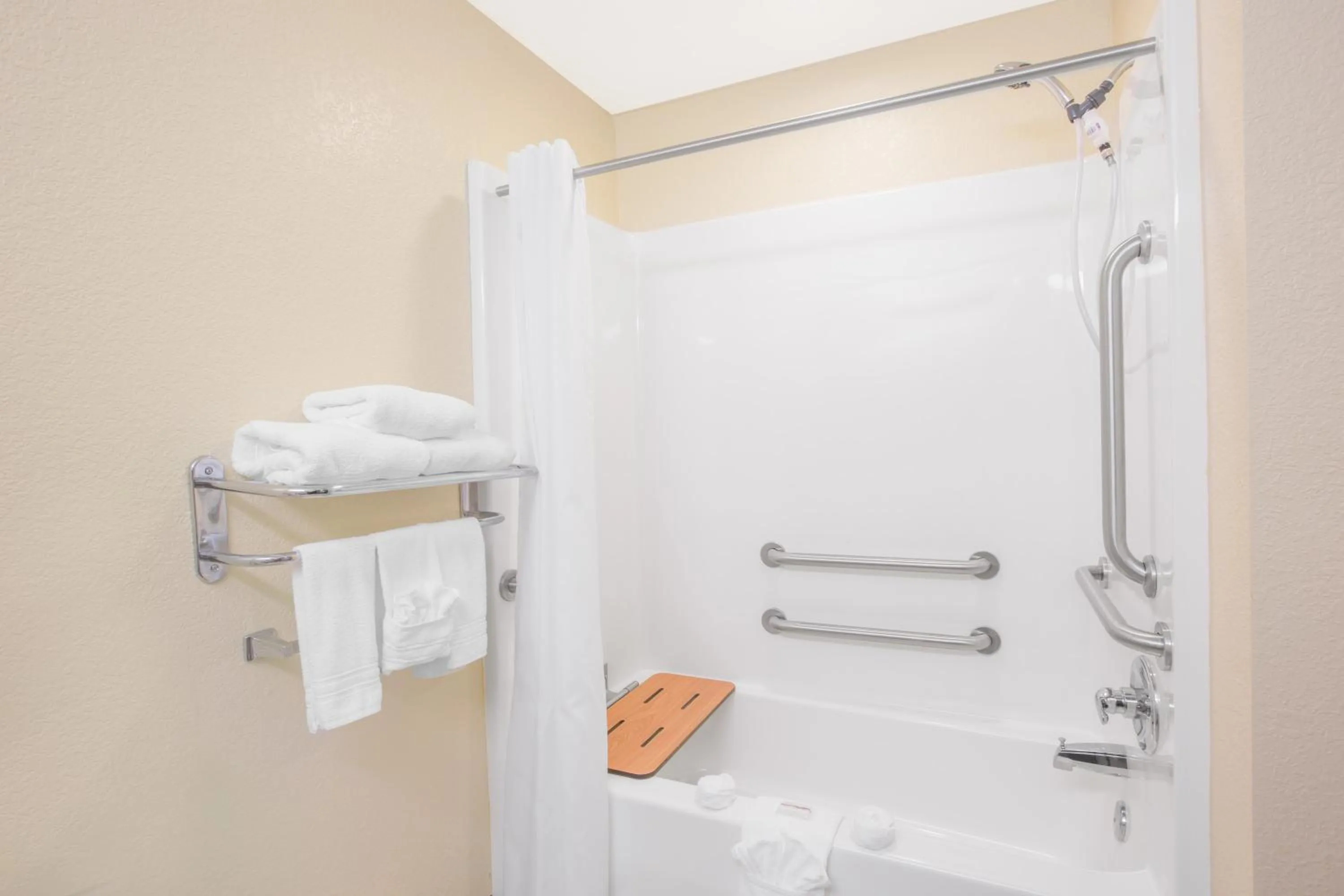 Shower in Microtel Inn & Suites by Wyndham Albertville