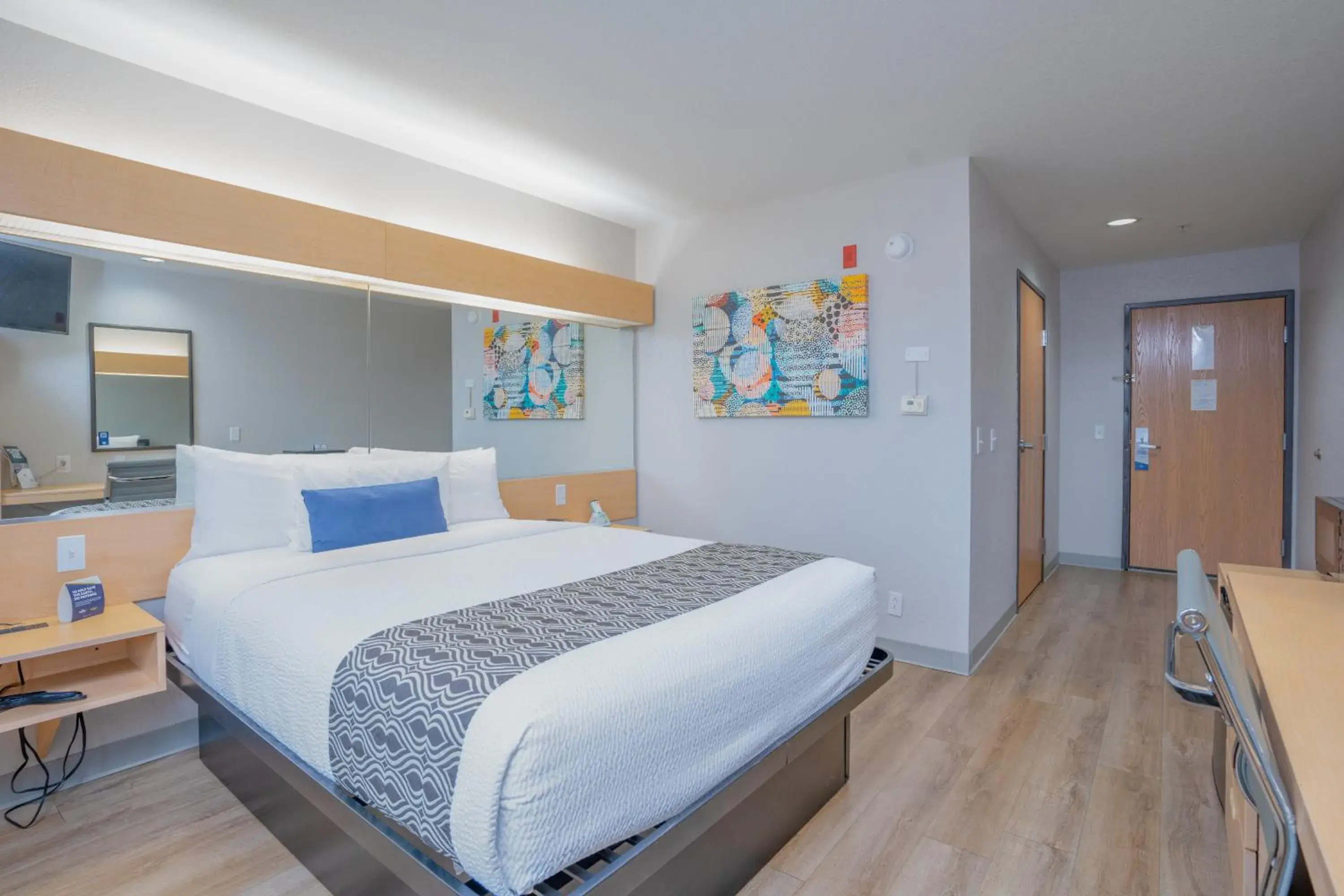 Bed in Microtel Inn & Suites by Wyndham Albertville Bed in Microtel Inn & Suites by Wyndham Albertville