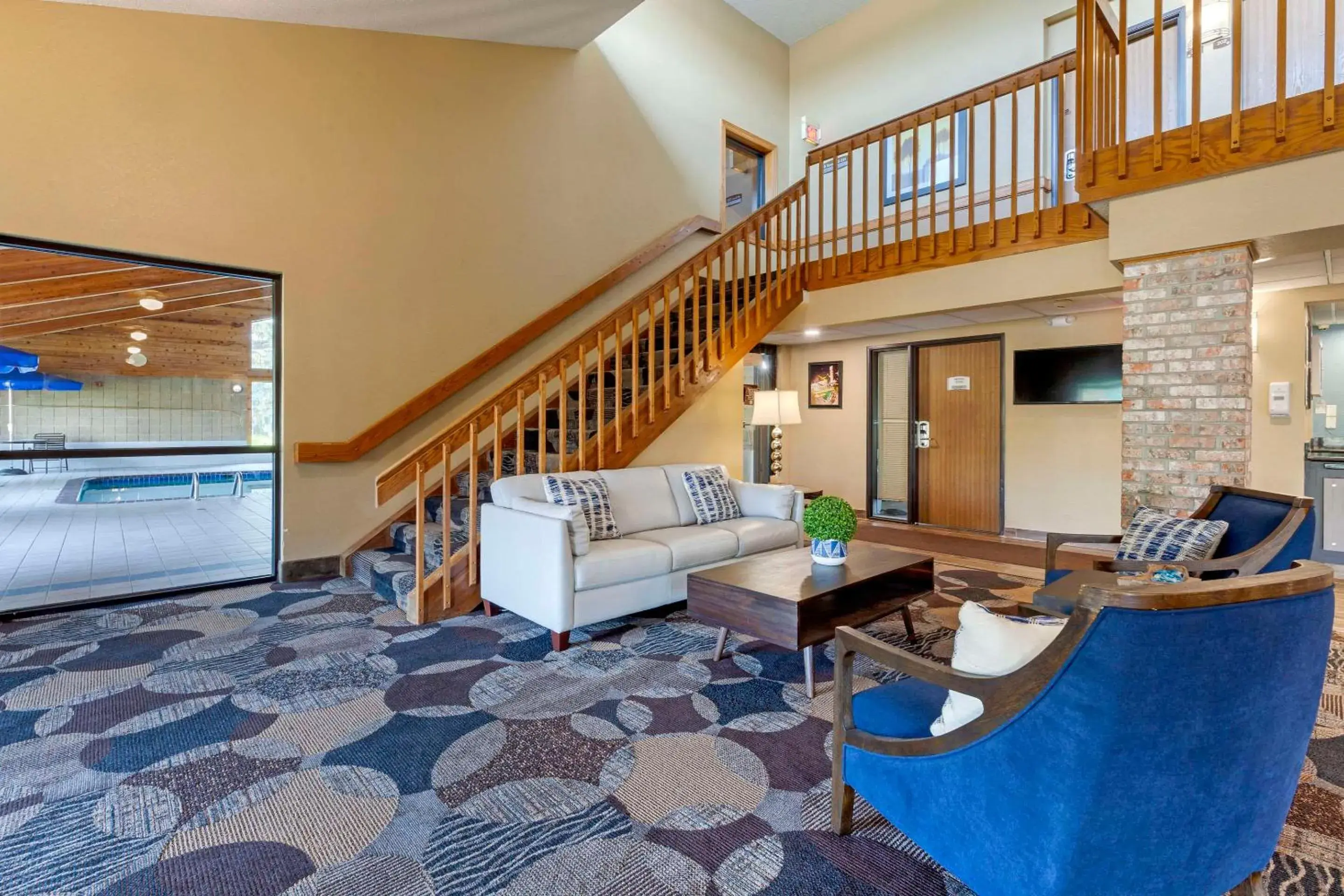 Lobby or reception in Quality Inn Lobby or reception in Quality Inn