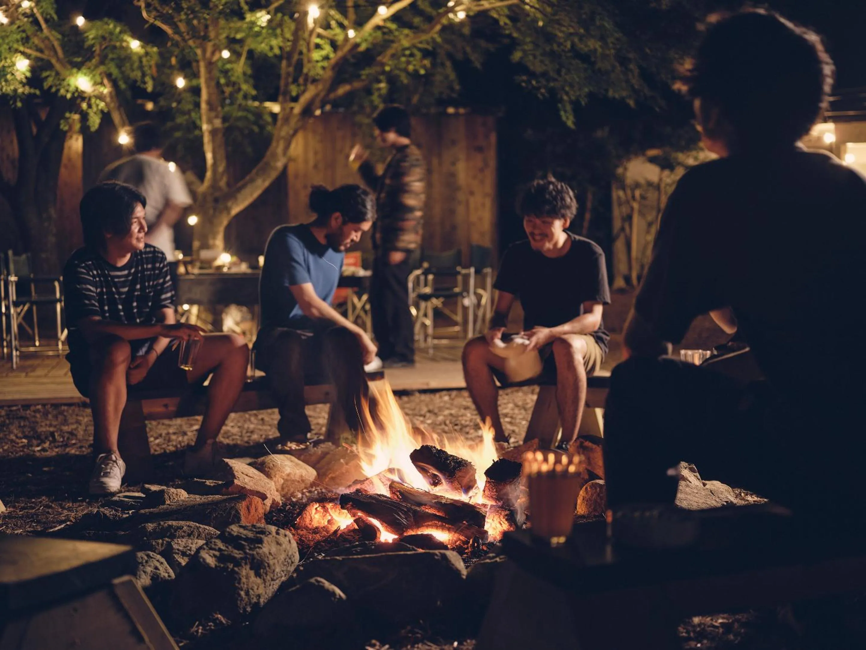Garden in LOOF Tiny House Camp