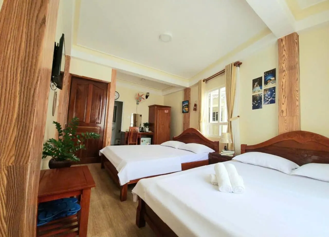 Bed in Bình Đào Hotel - Khách sạn ngay trung tâm giá rẻ