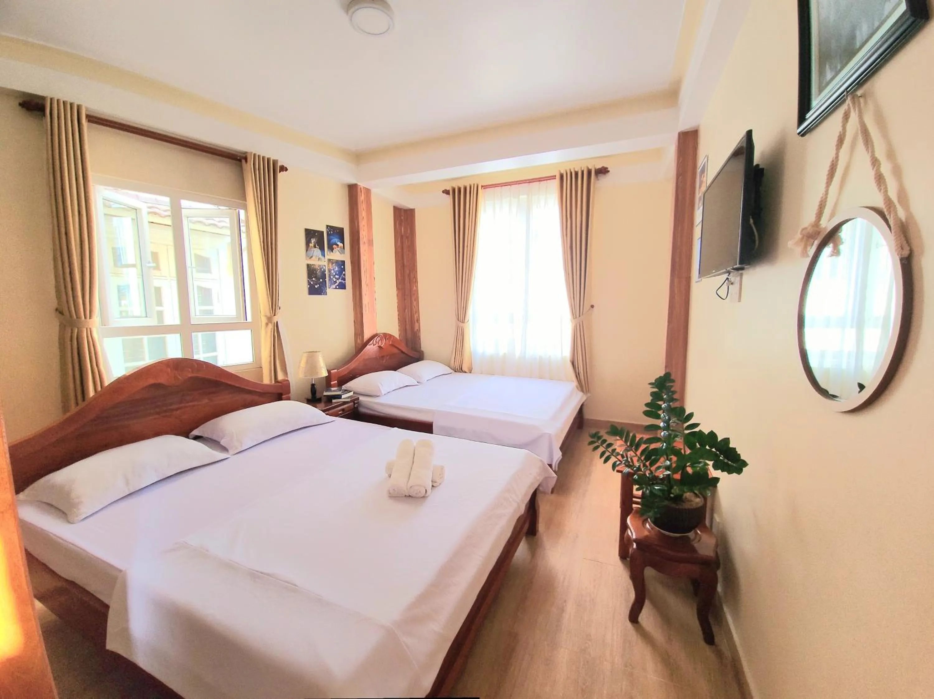 Bed in Bình Đào Hotel - Khách sạn ngay trung tâm giá rẻ