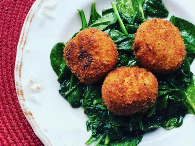 Food close-up in Alert Bay Lodge