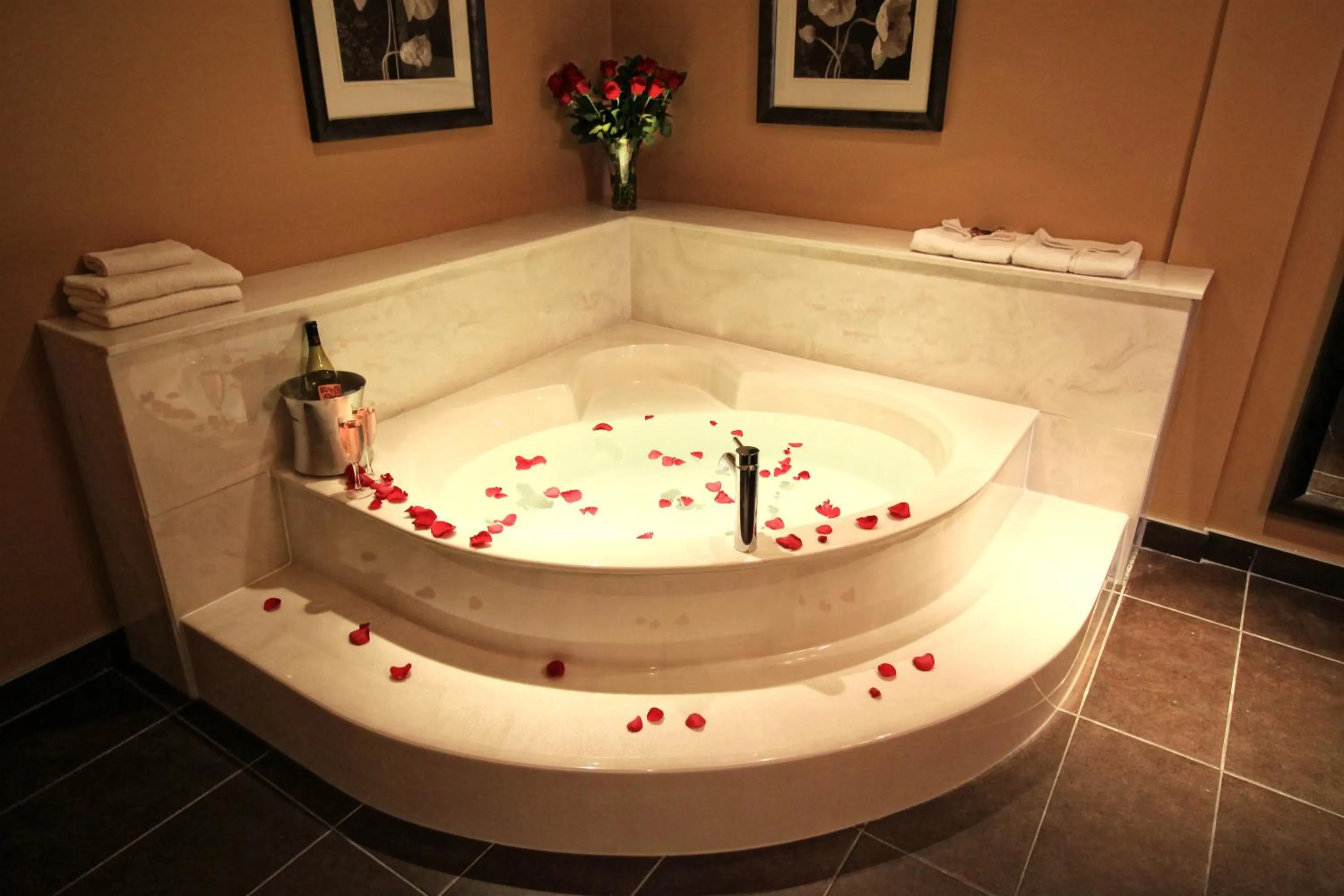 Bathroom in Century Casino & Hotel Edmonton