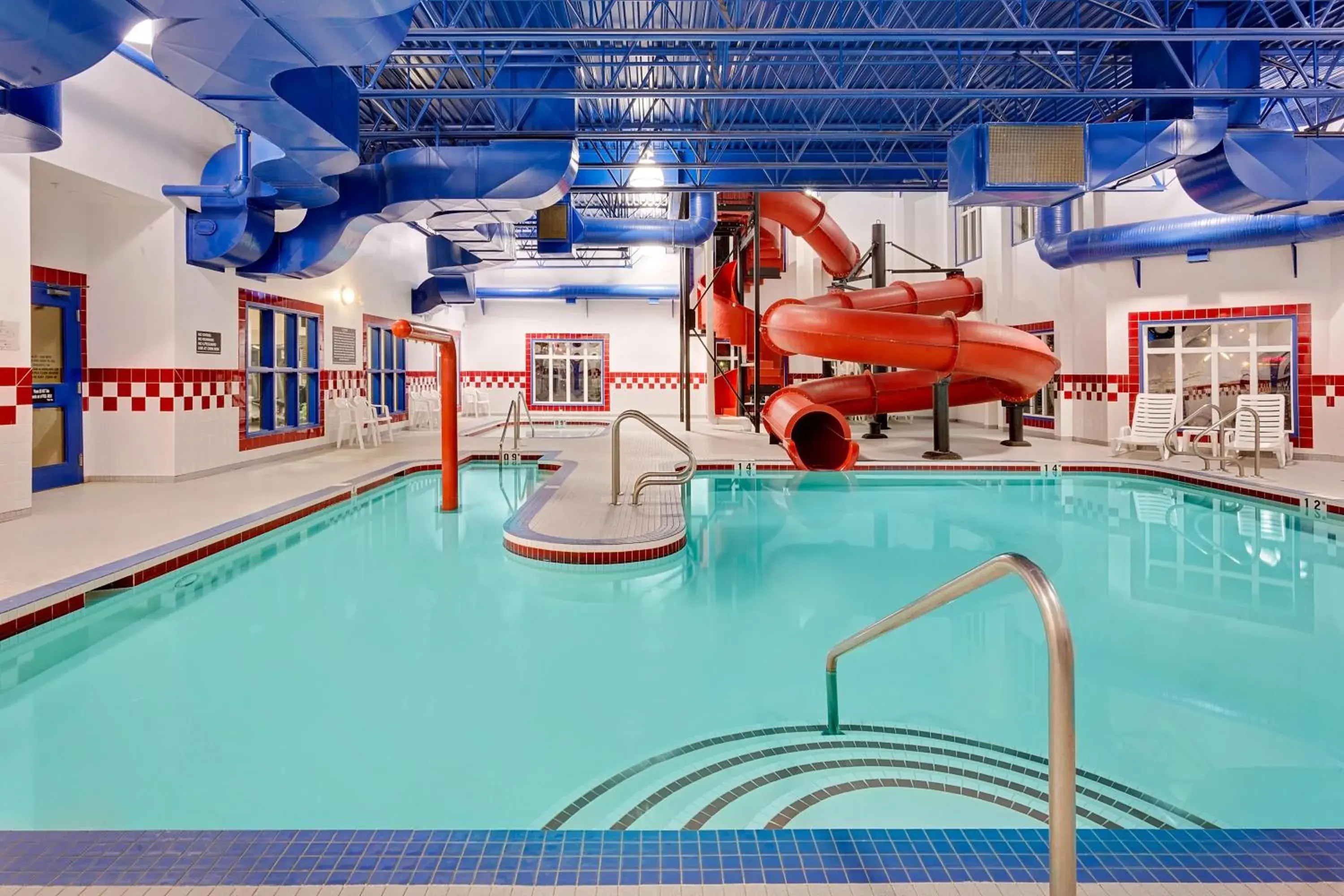 Swimming pool in Ramada by Wyndham Stettler Swimming pool in Ramada by Wyndham Stettler
