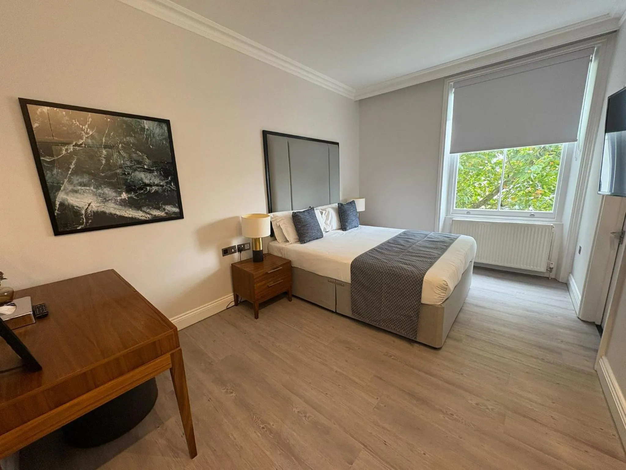 Bed in Commodore Hotel