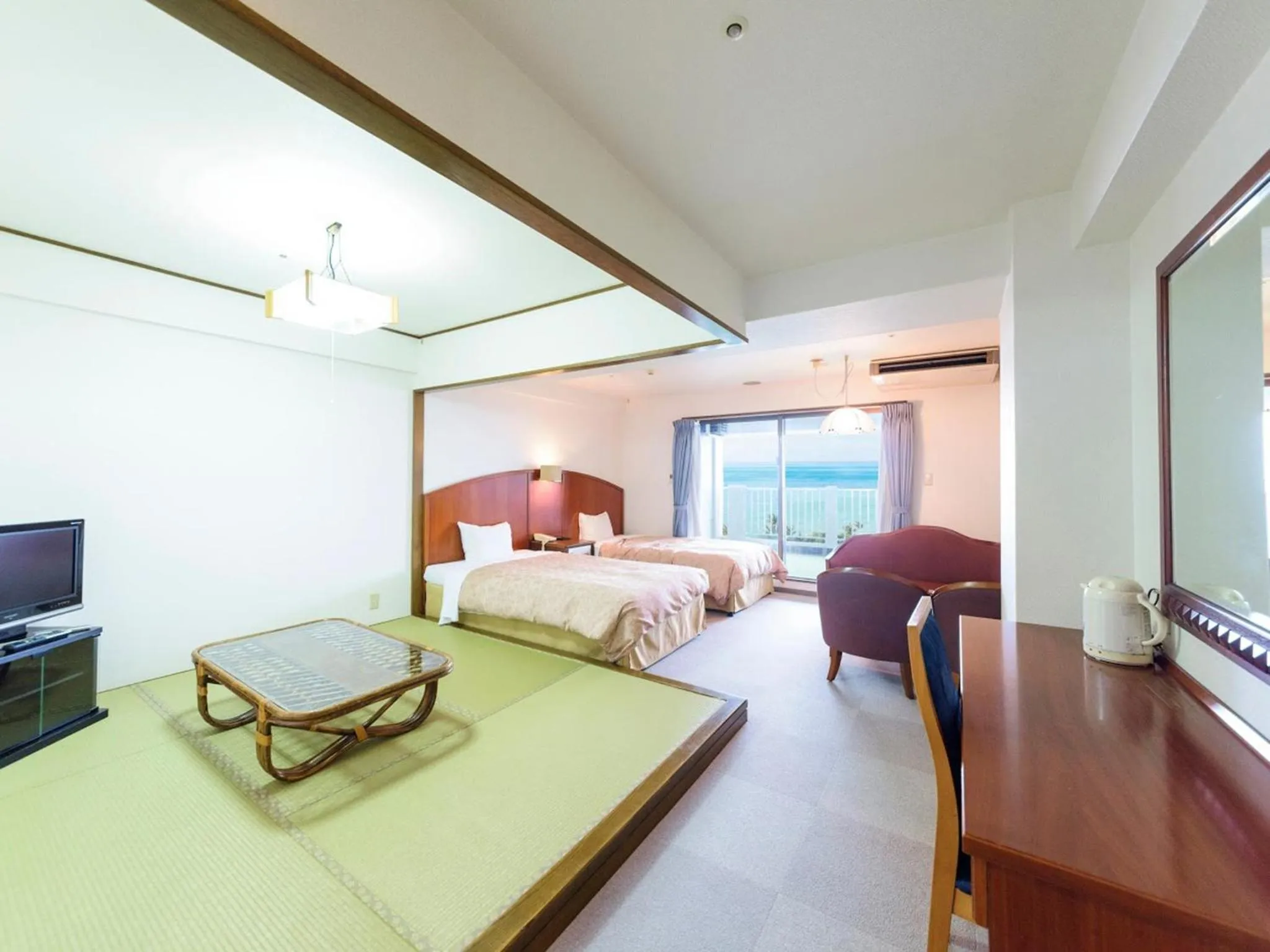 Photo of the whole room in Kanehide Onna Marine View Palace