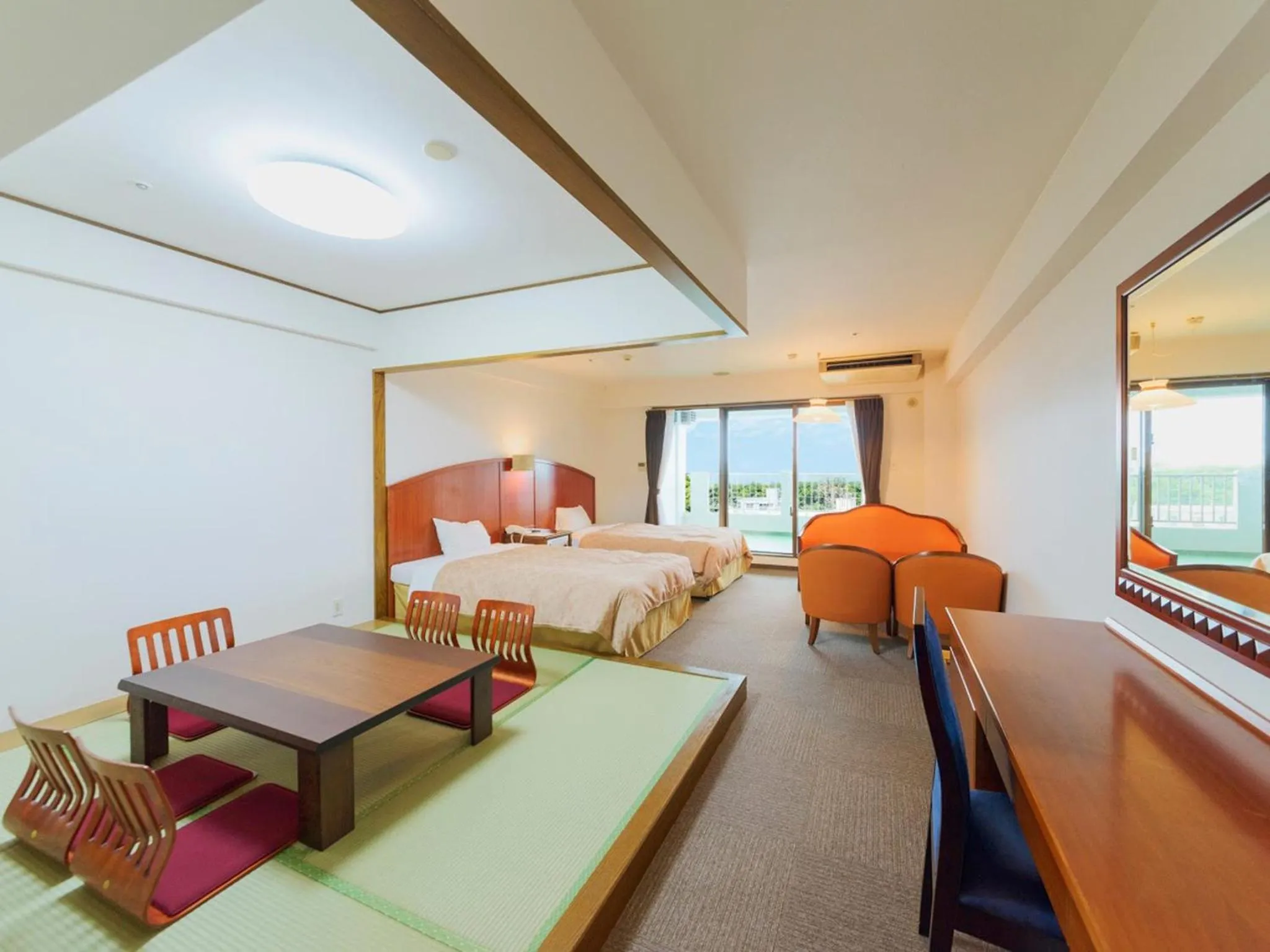 Photo of the whole room in Kanehide Onna Marine View Palace