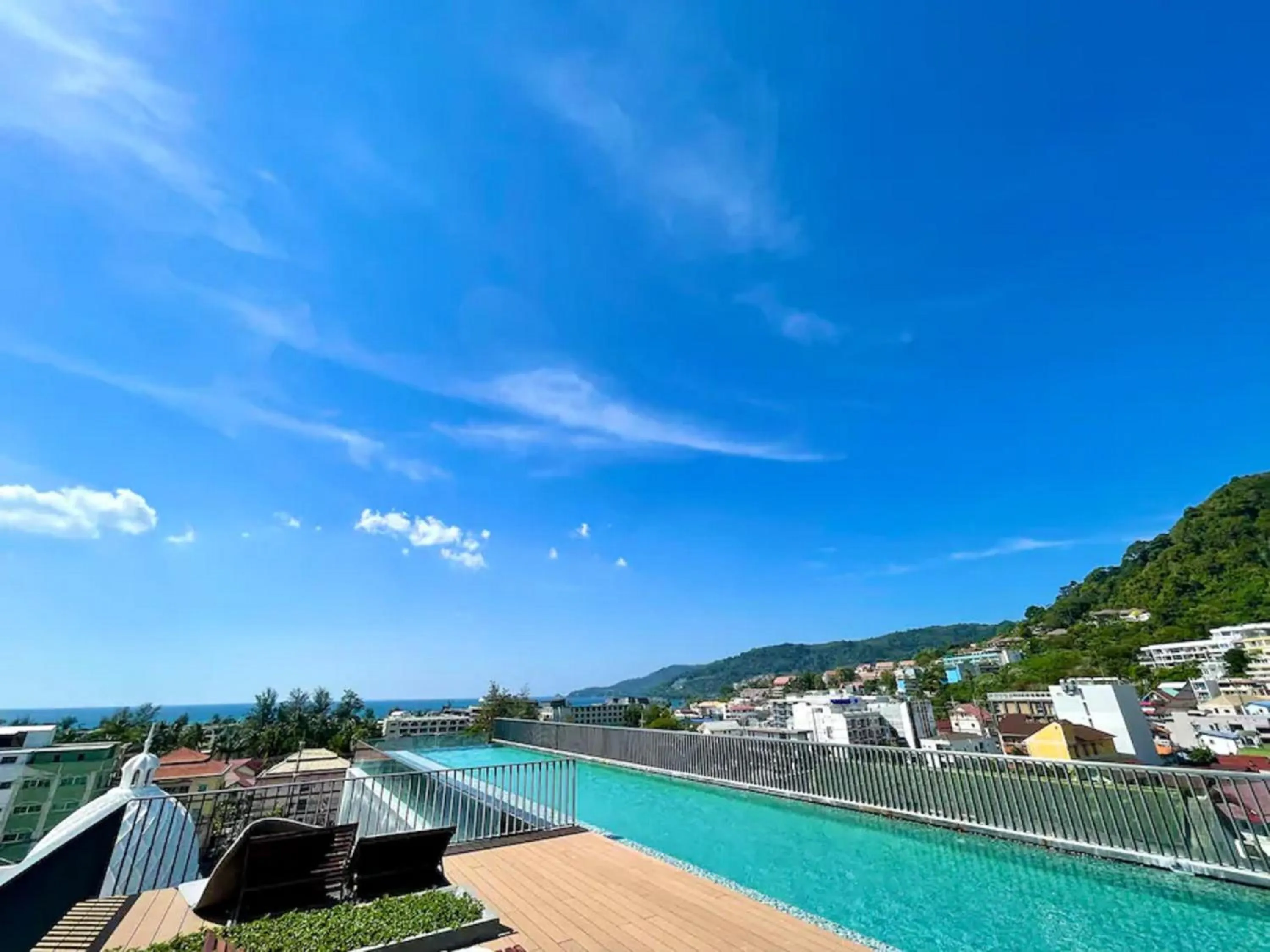 Pool view in The Deck Patong by VIP