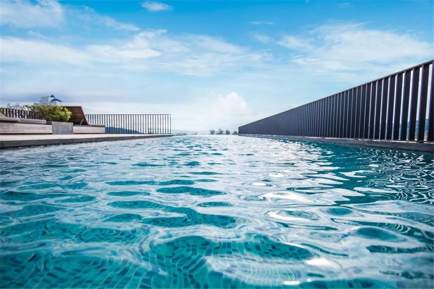 Swimming pool in The Deck Patong by VIP