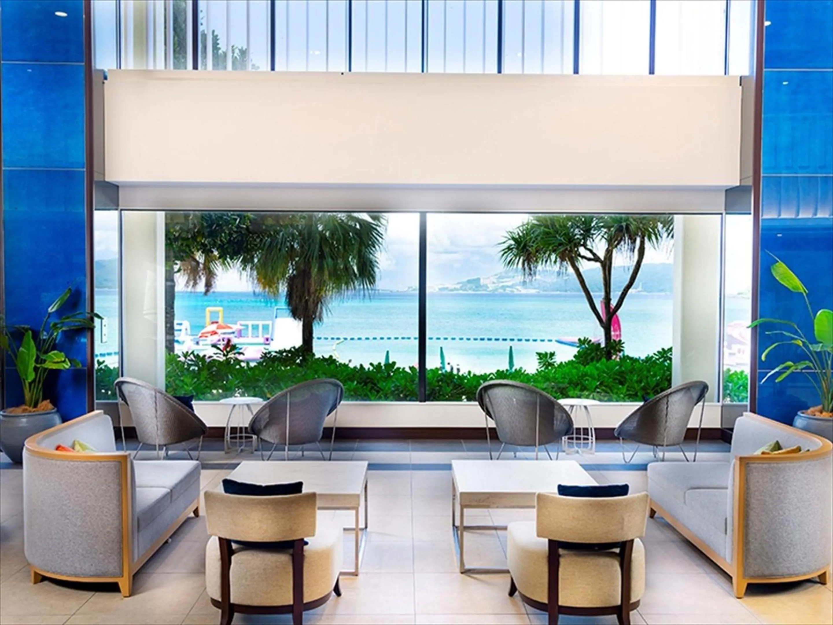 Lobby or reception in Kanehide Kise Beach Palace