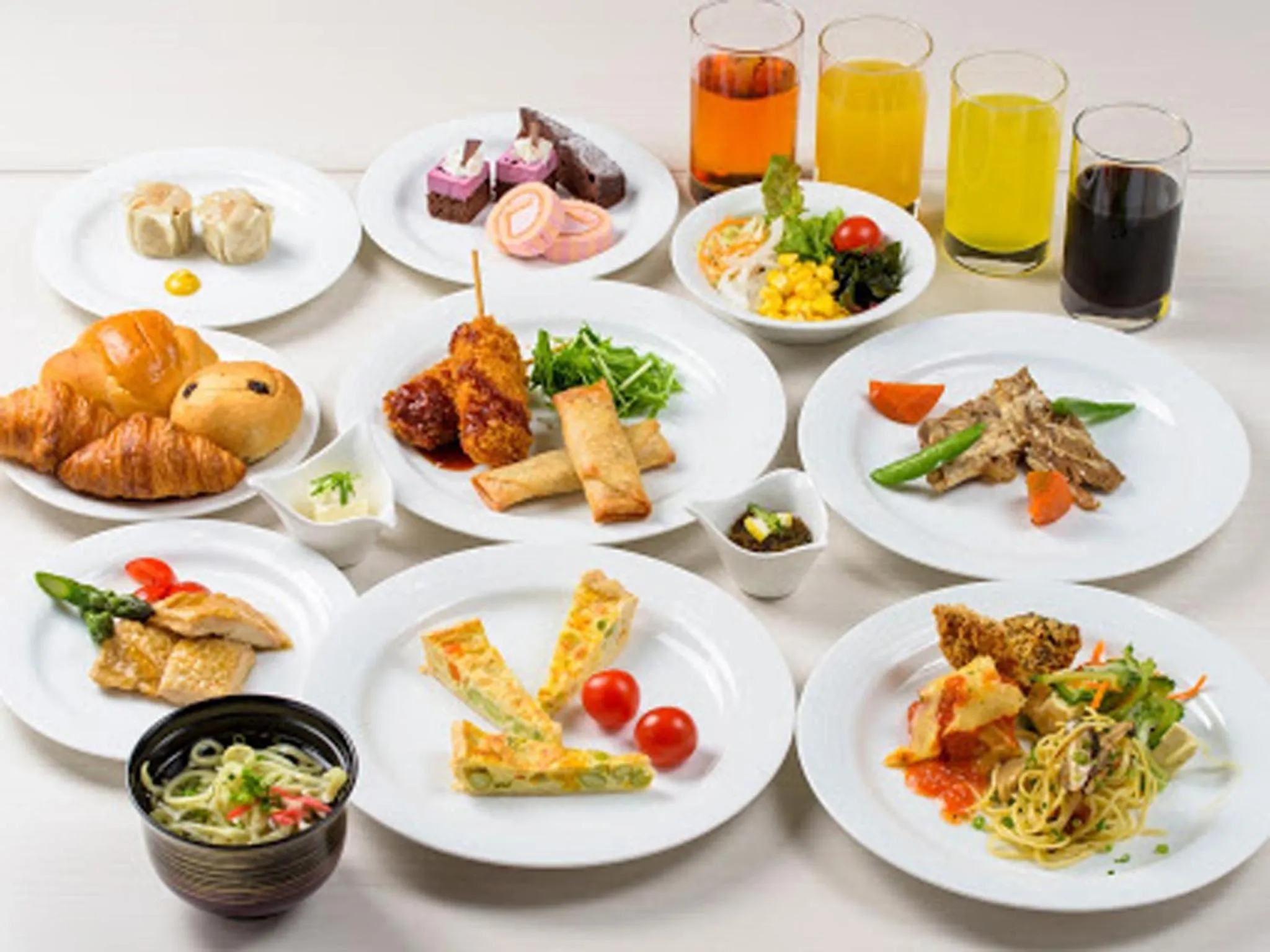 Breakfast in Kanehide Kise Beach Palace