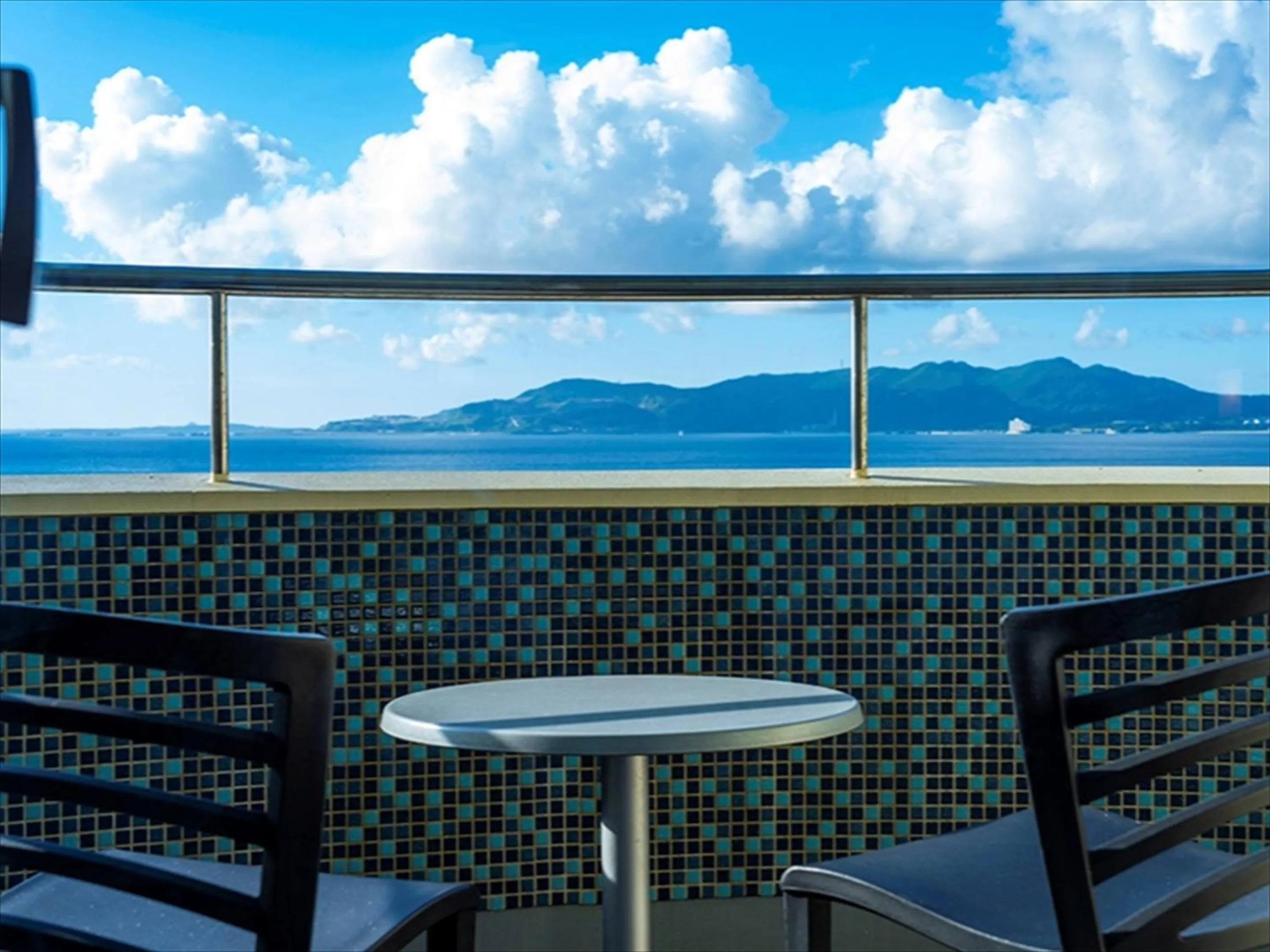 Balcony/Terrace in Kanehide Kise Beach Palace