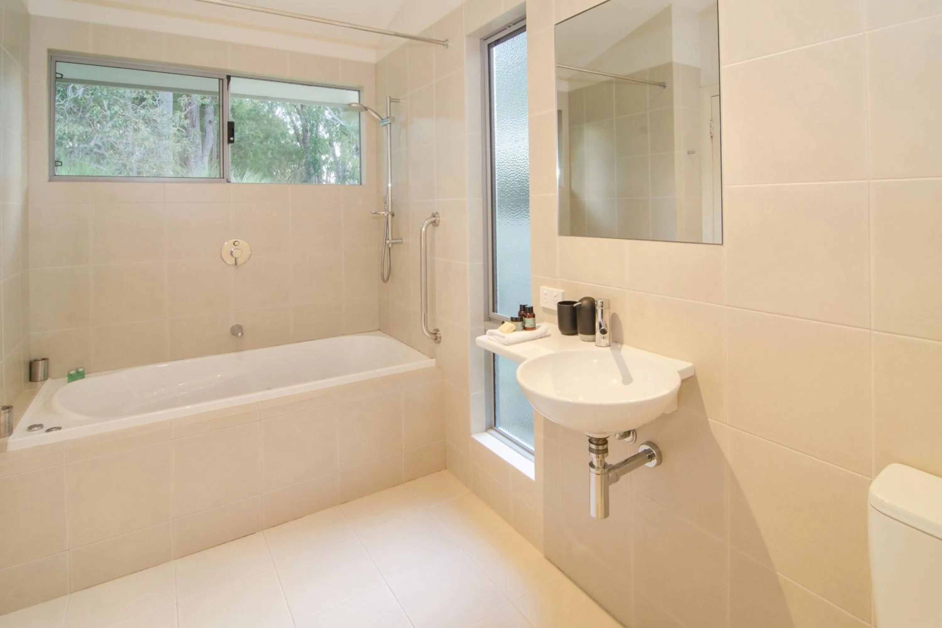 Bathroom in Acacia Chalets Margaret River