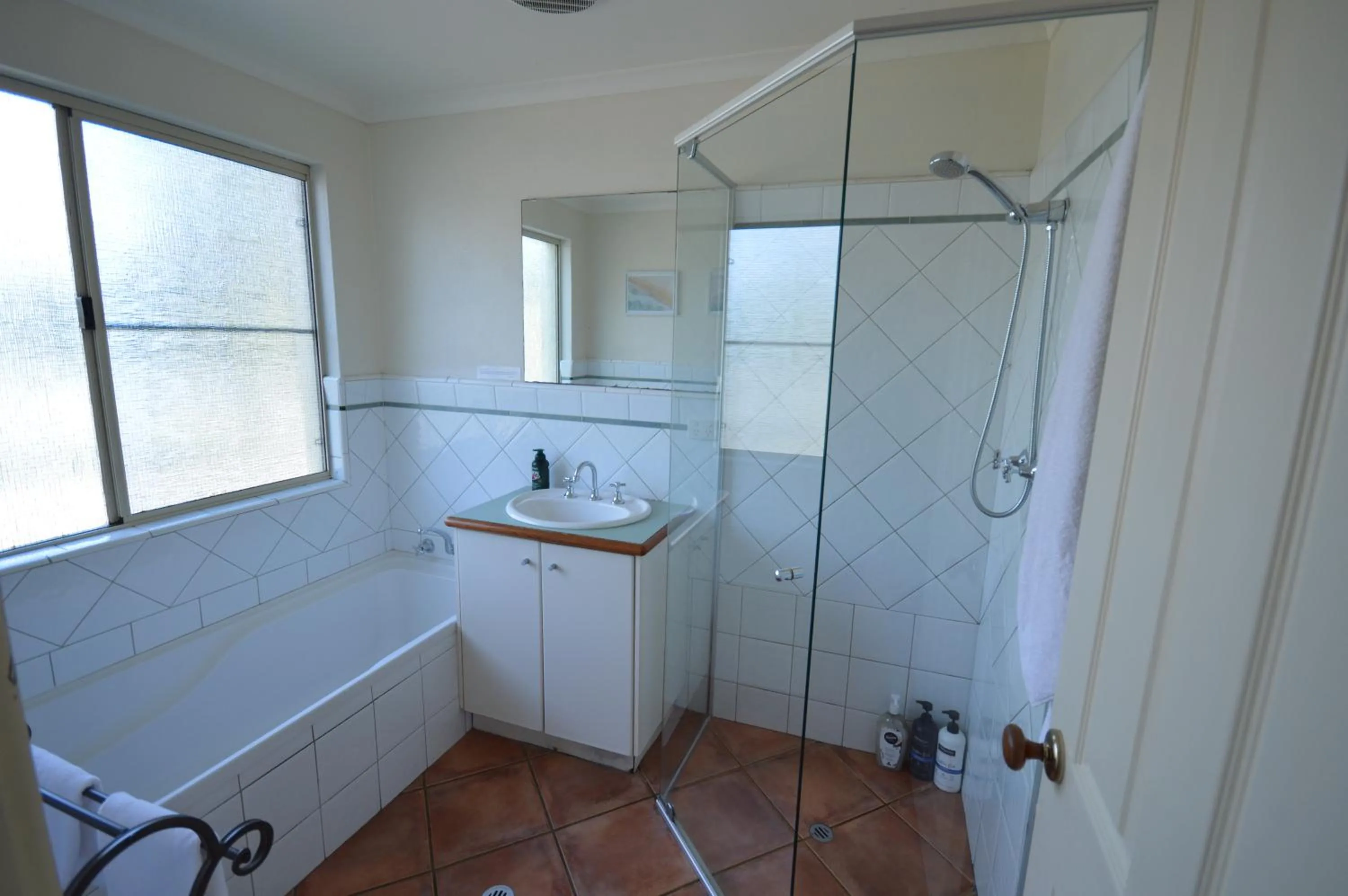 Bathroom in Acacia Chalets Margaret River