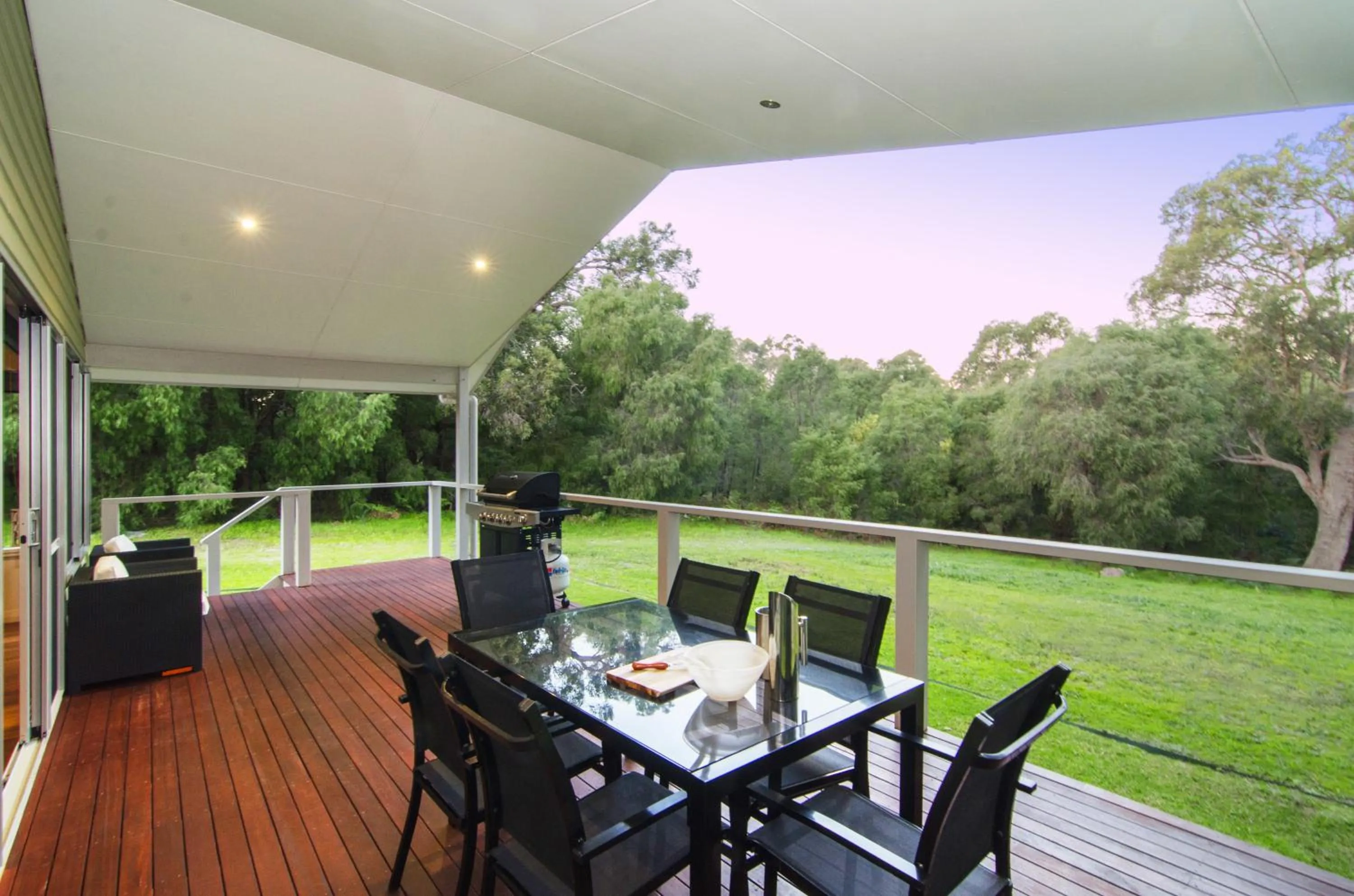 Balcony/Terrace in Acacia Chalets Margaret River