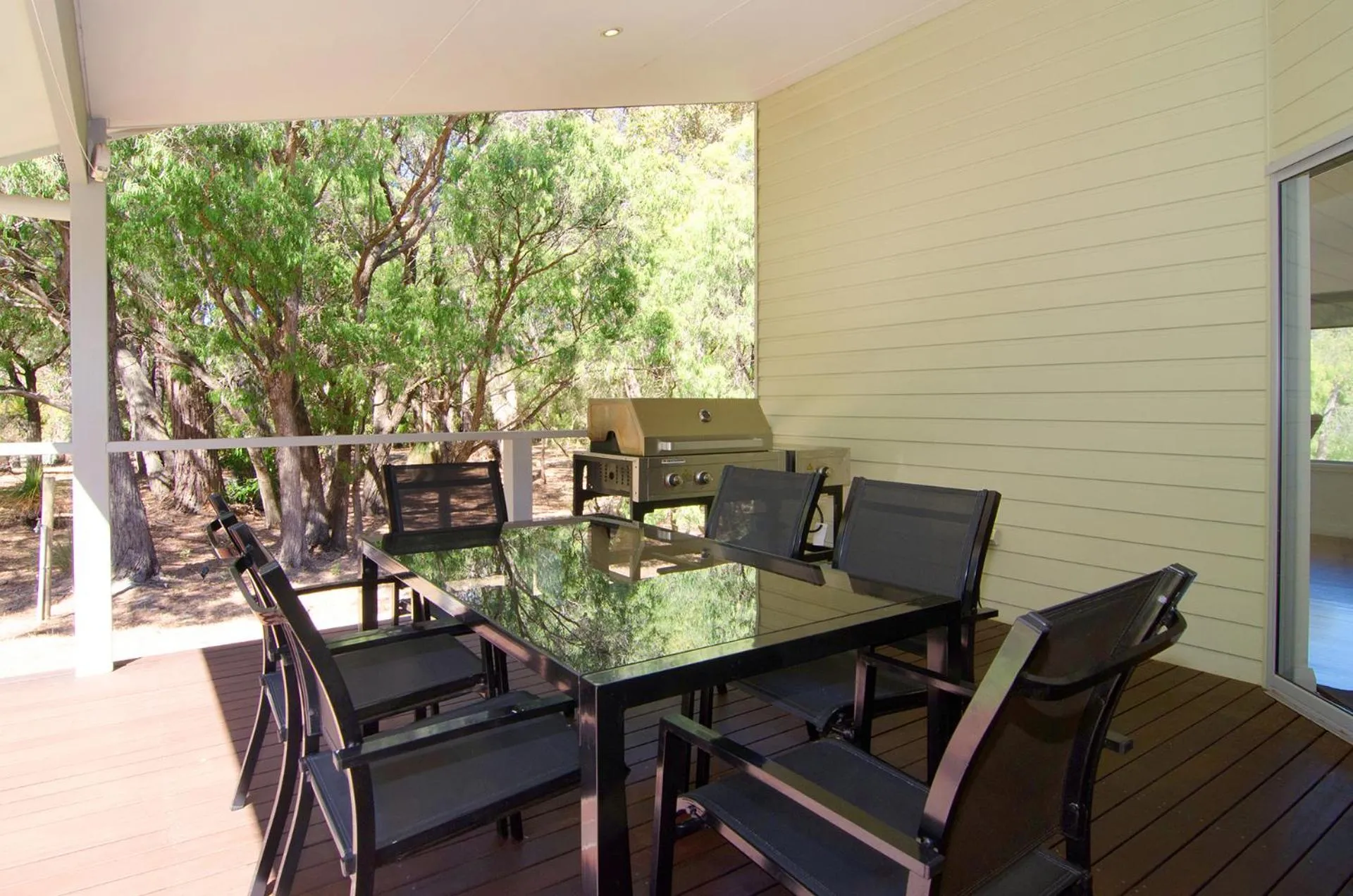 Balcony/Terrace in Acacia Chalets Margaret River
