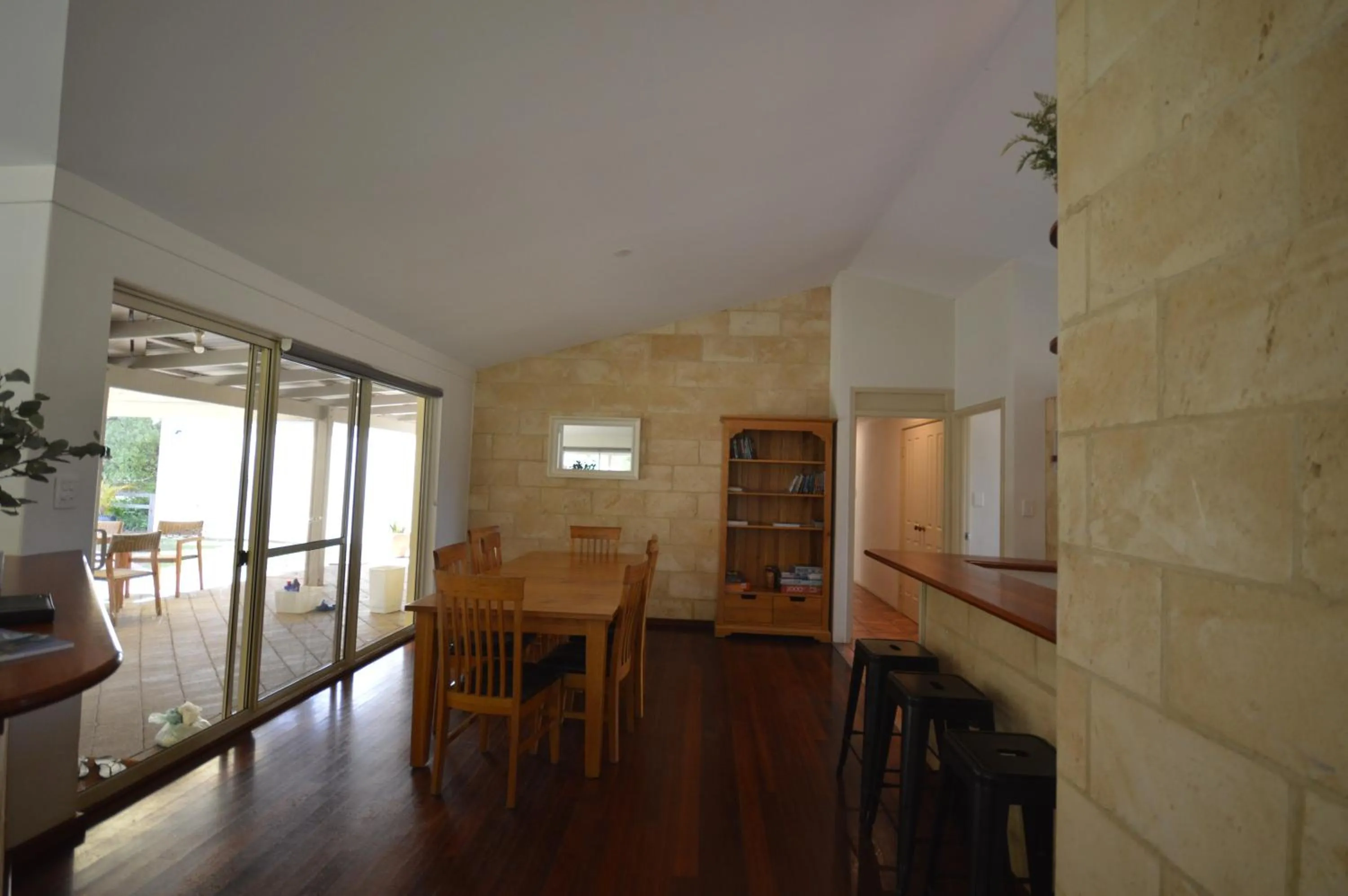 Dining area in Acacia Chalets Margaret River