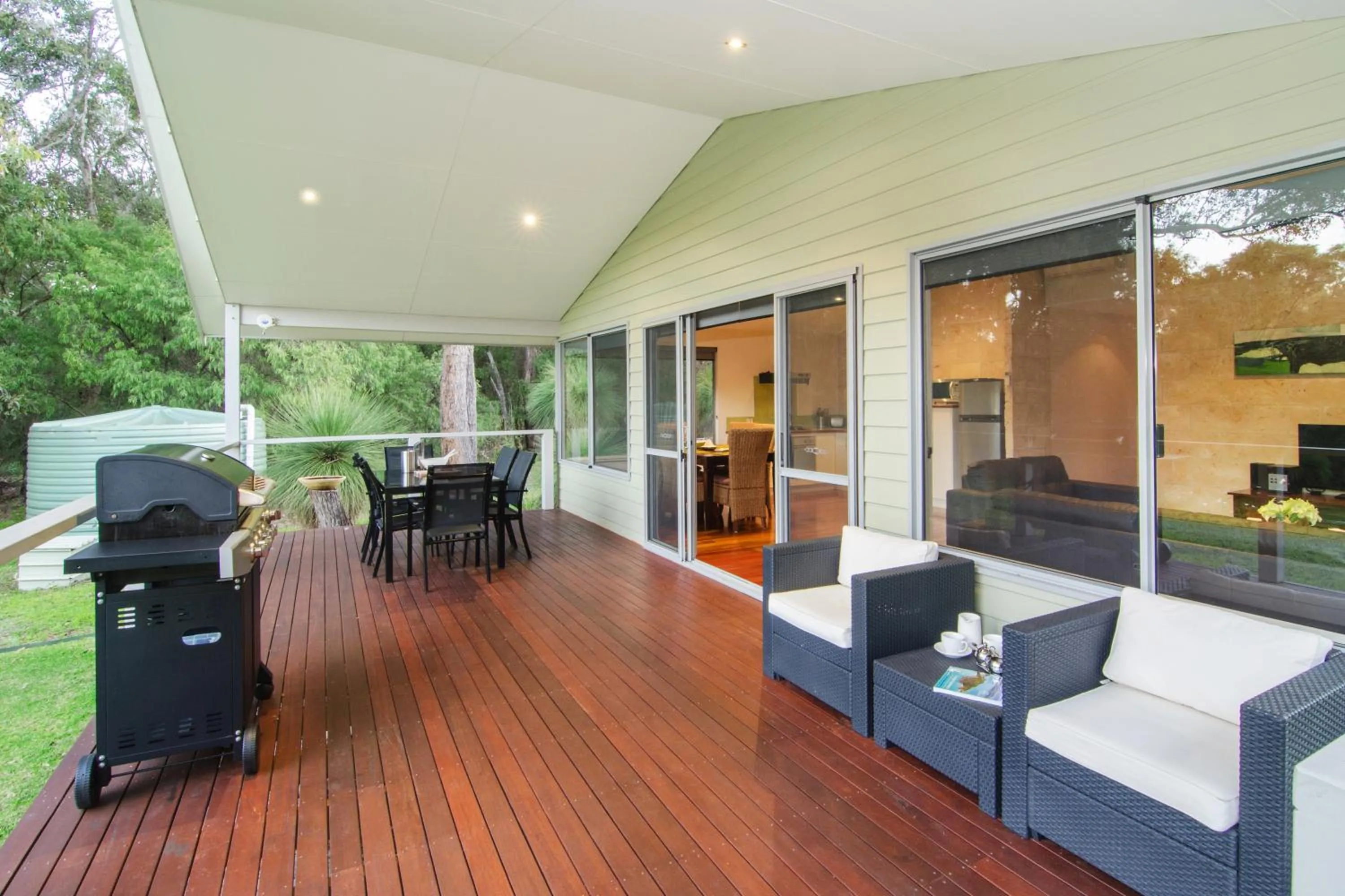 Balcony/Terrace in Acacia Chalets Margaret River