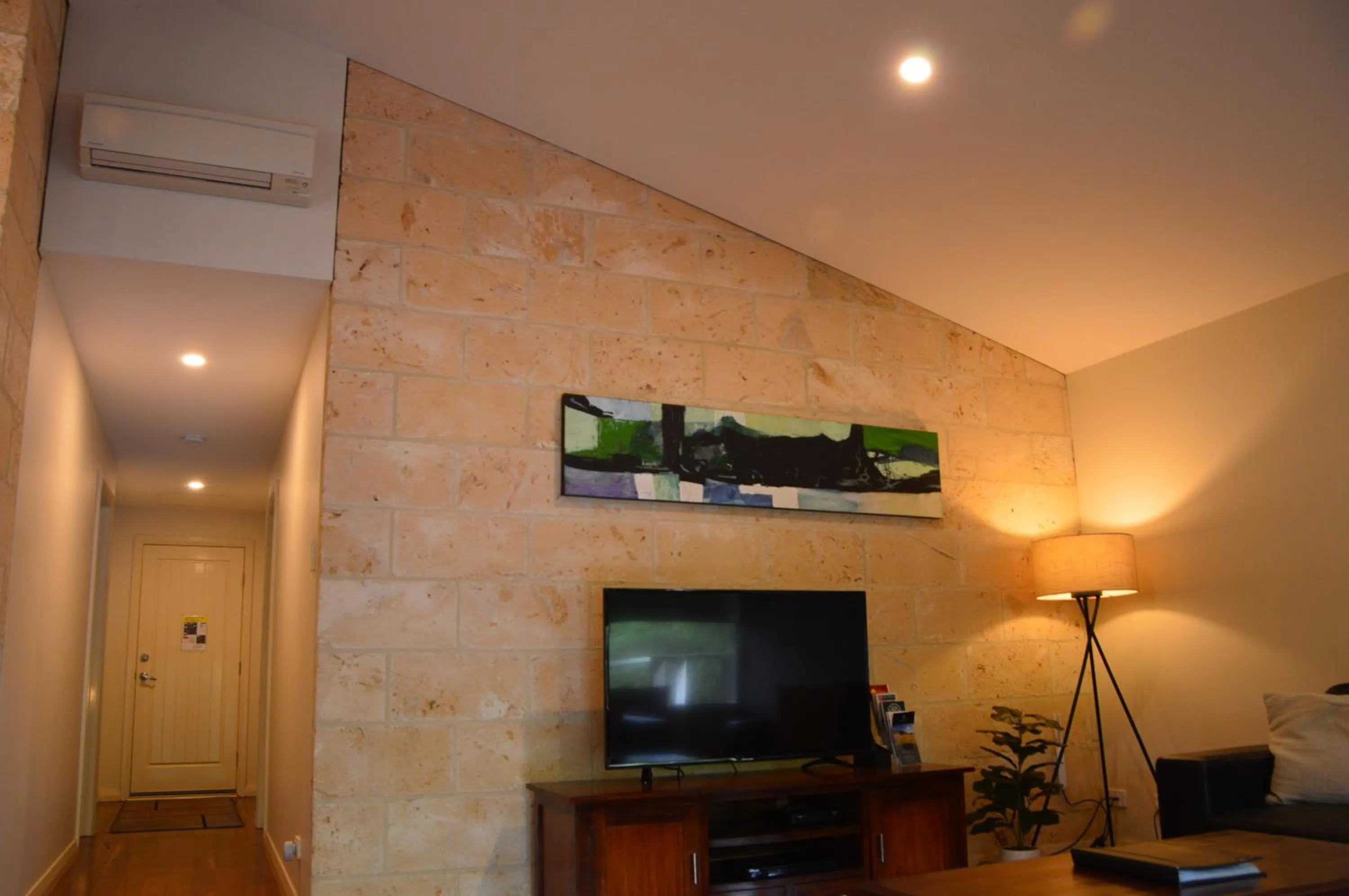 Living room in Acacia Chalets Margaret River