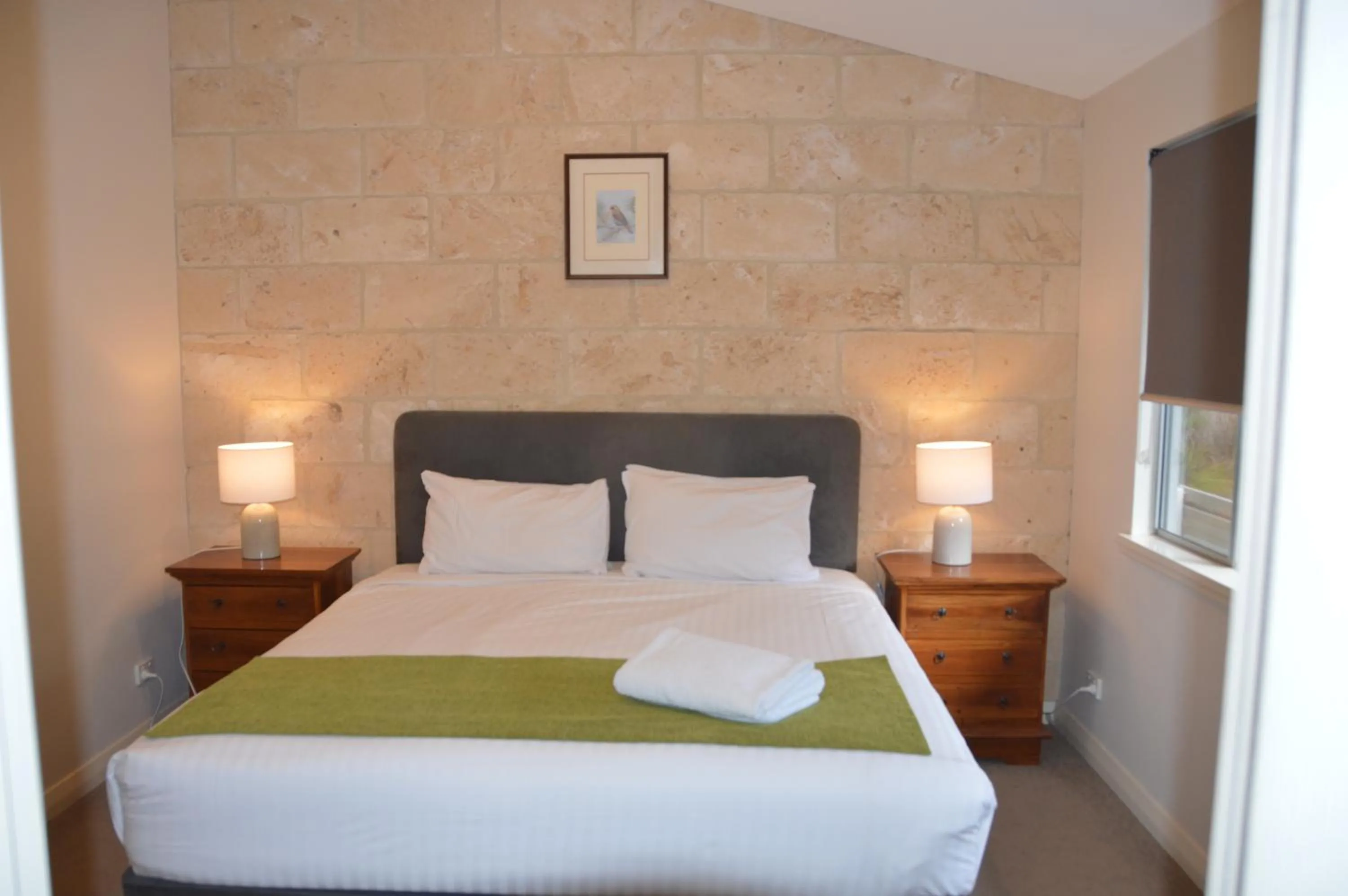 Bedroom, Bed in Acacia Chalets Margaret River