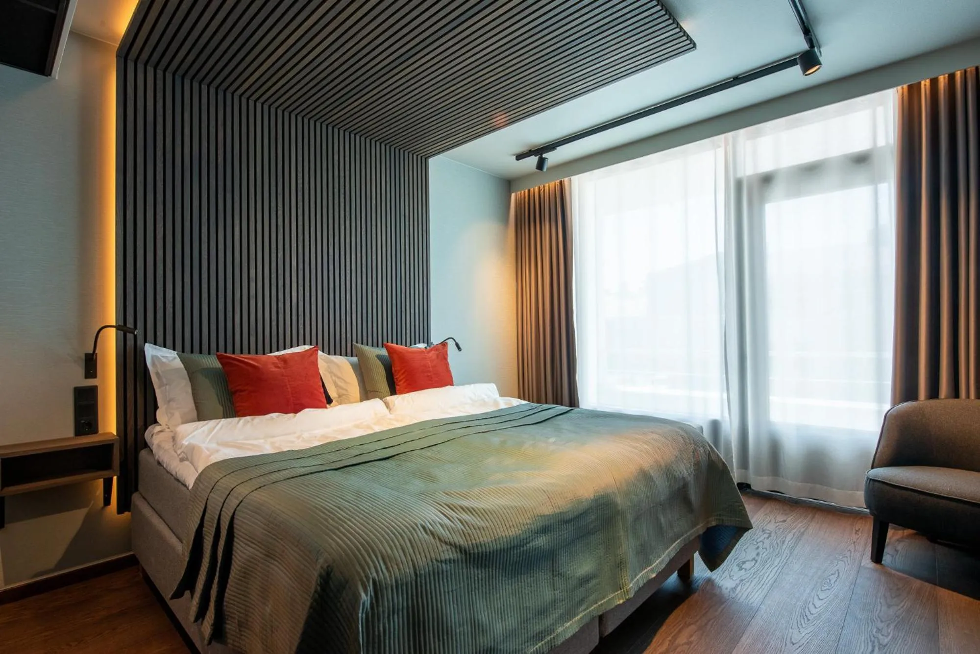 Bed in Hotel Arkipelag