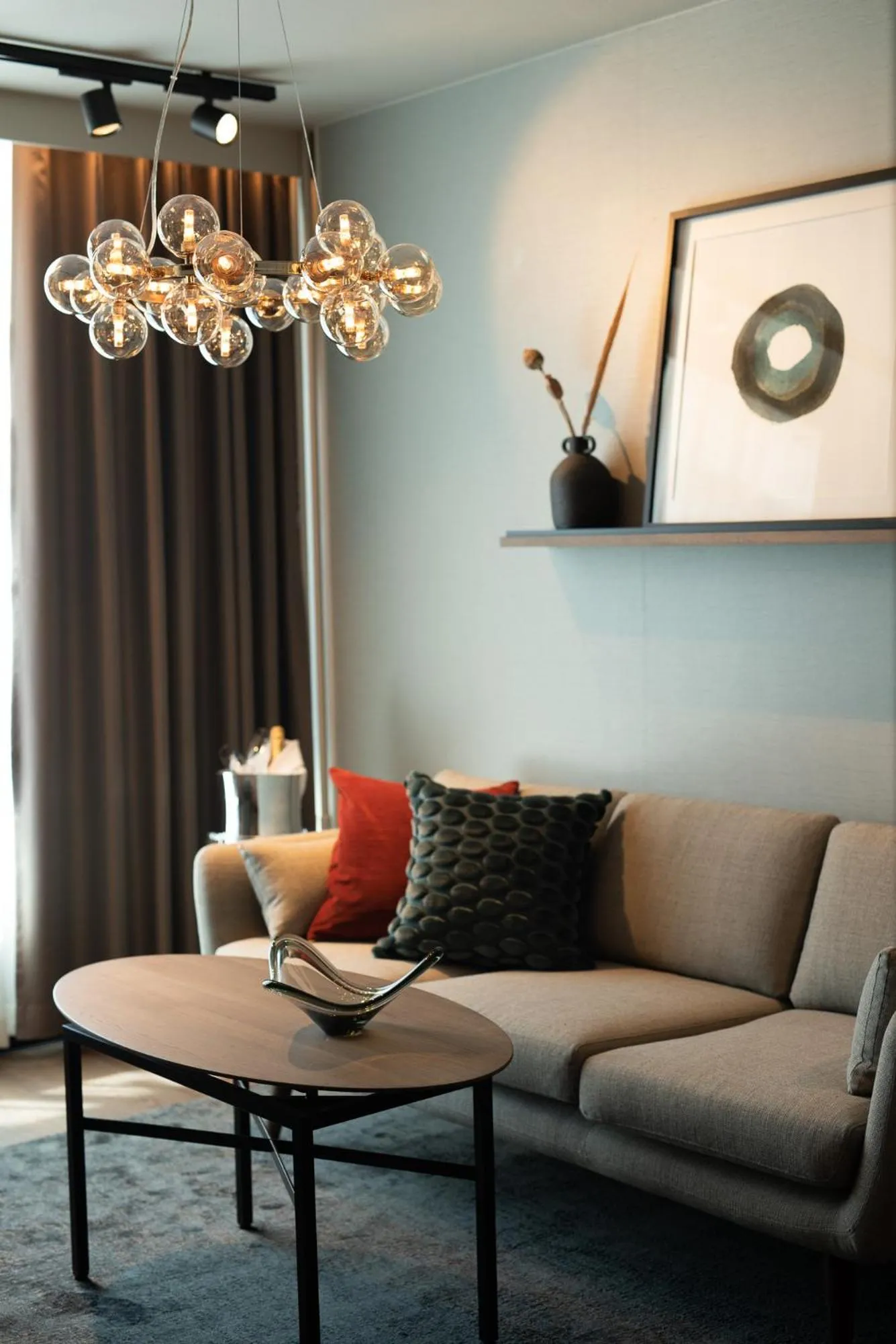 Living room in Hotel Arkipelag