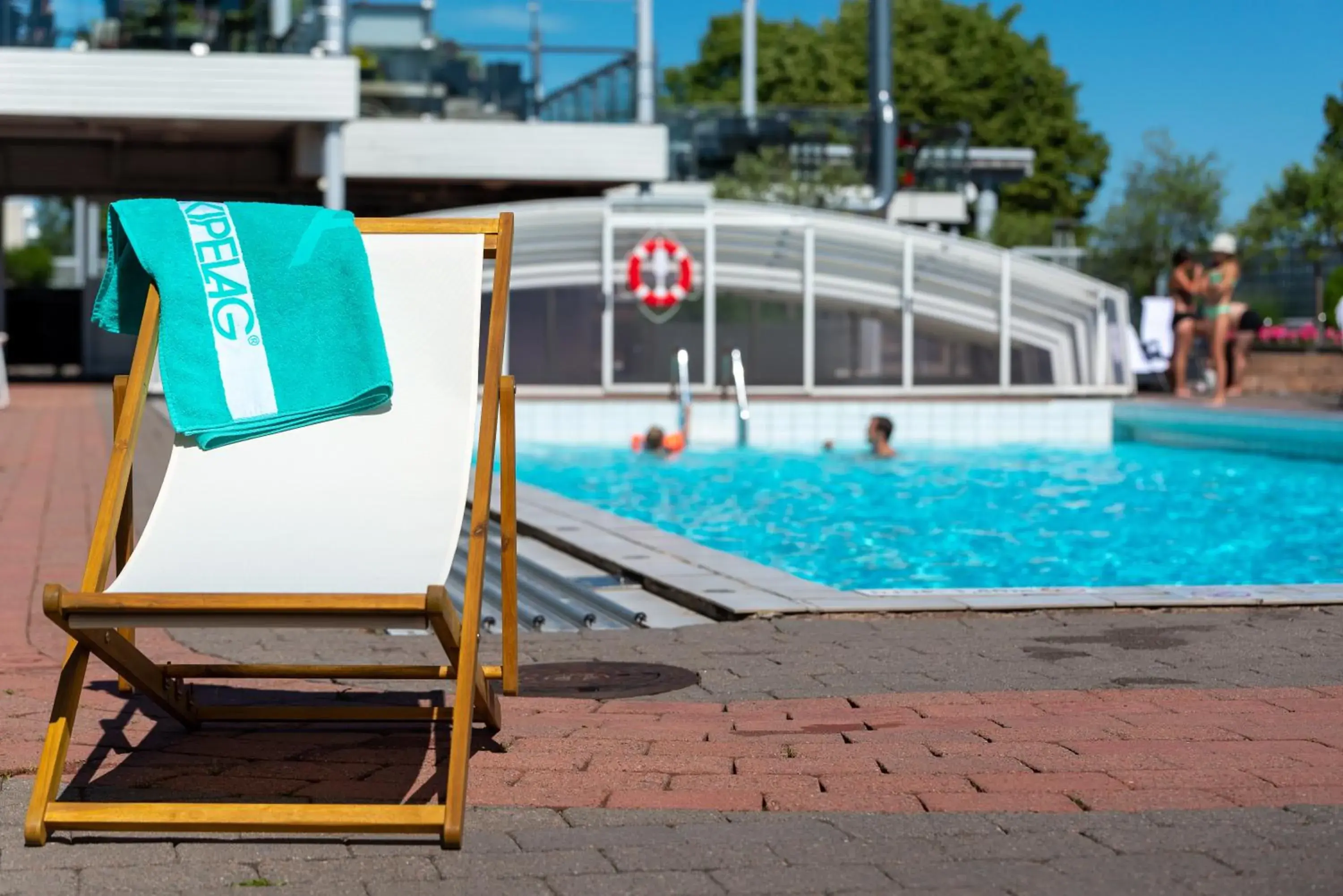 Swimming pool in Hotel Arkipelag Swimming pool in Hotel Arkipelag