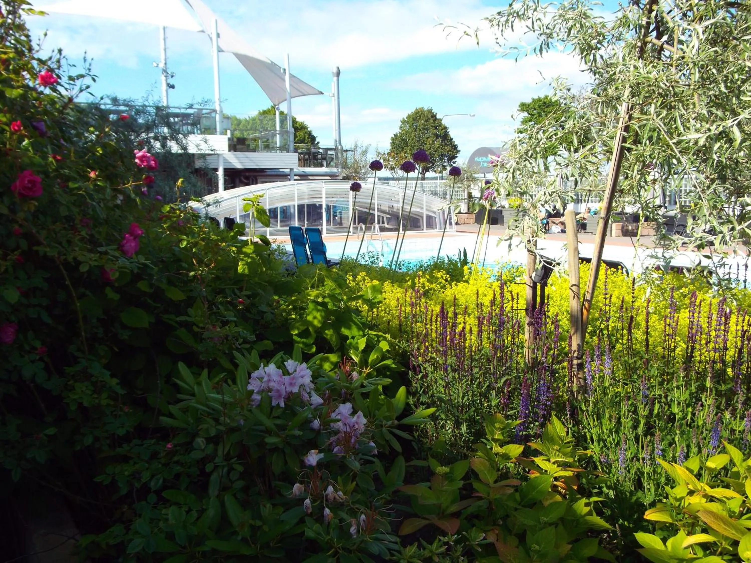 Garden in Hotel Arkipelag