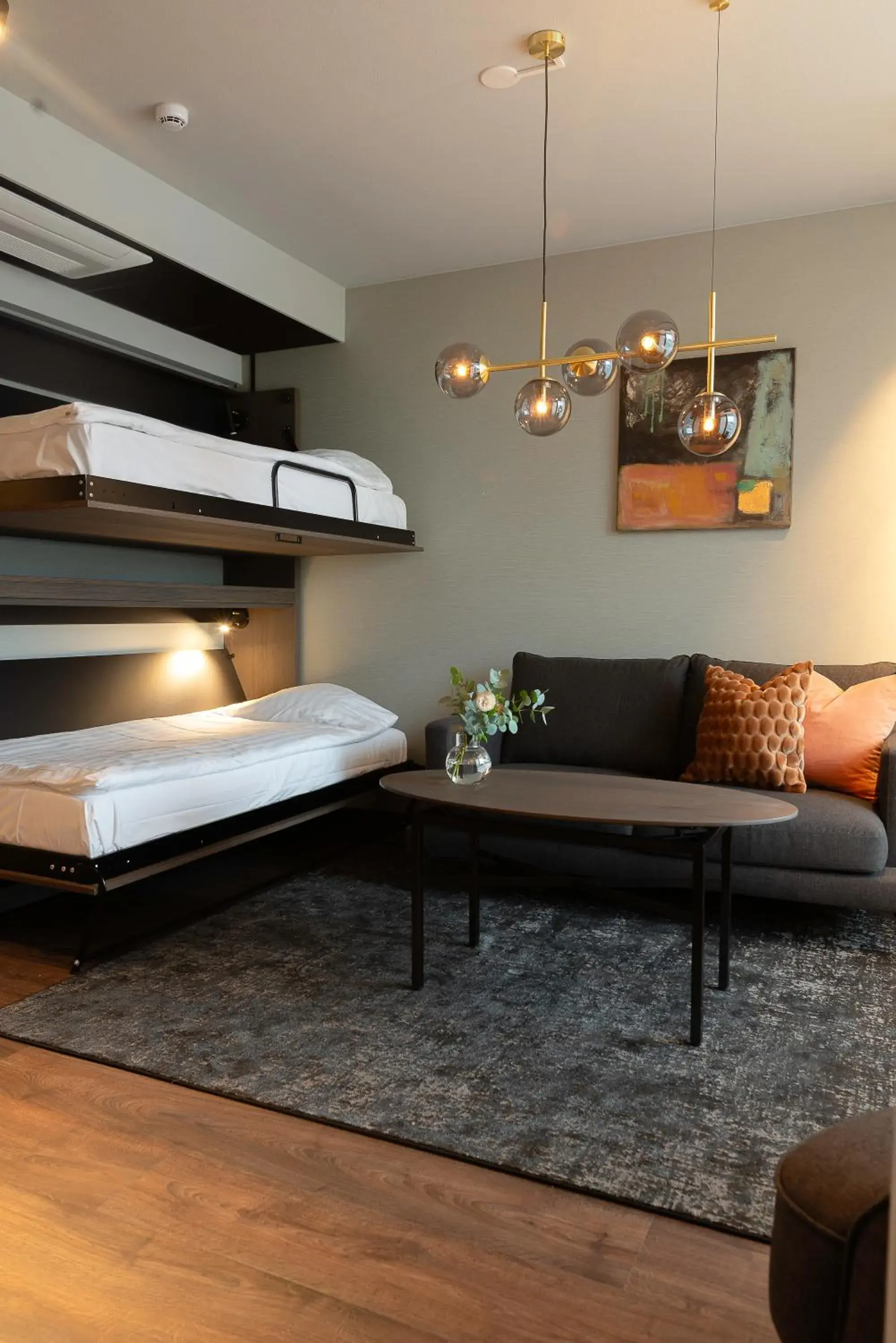 Living room, Bed in Hotel Arkipelag Living room, Bed in Hotel Arkipelag