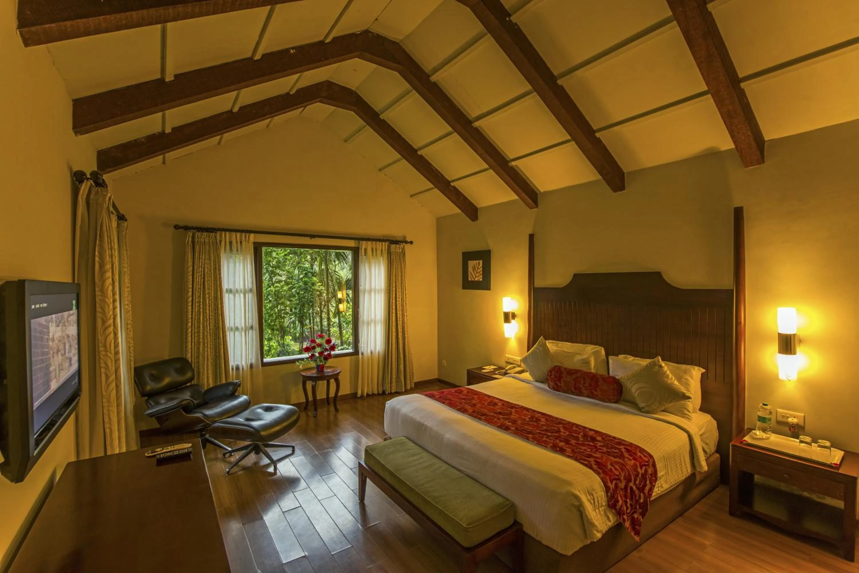 Bedroom, Bed in The Windflower Resort & Spa, Coorg