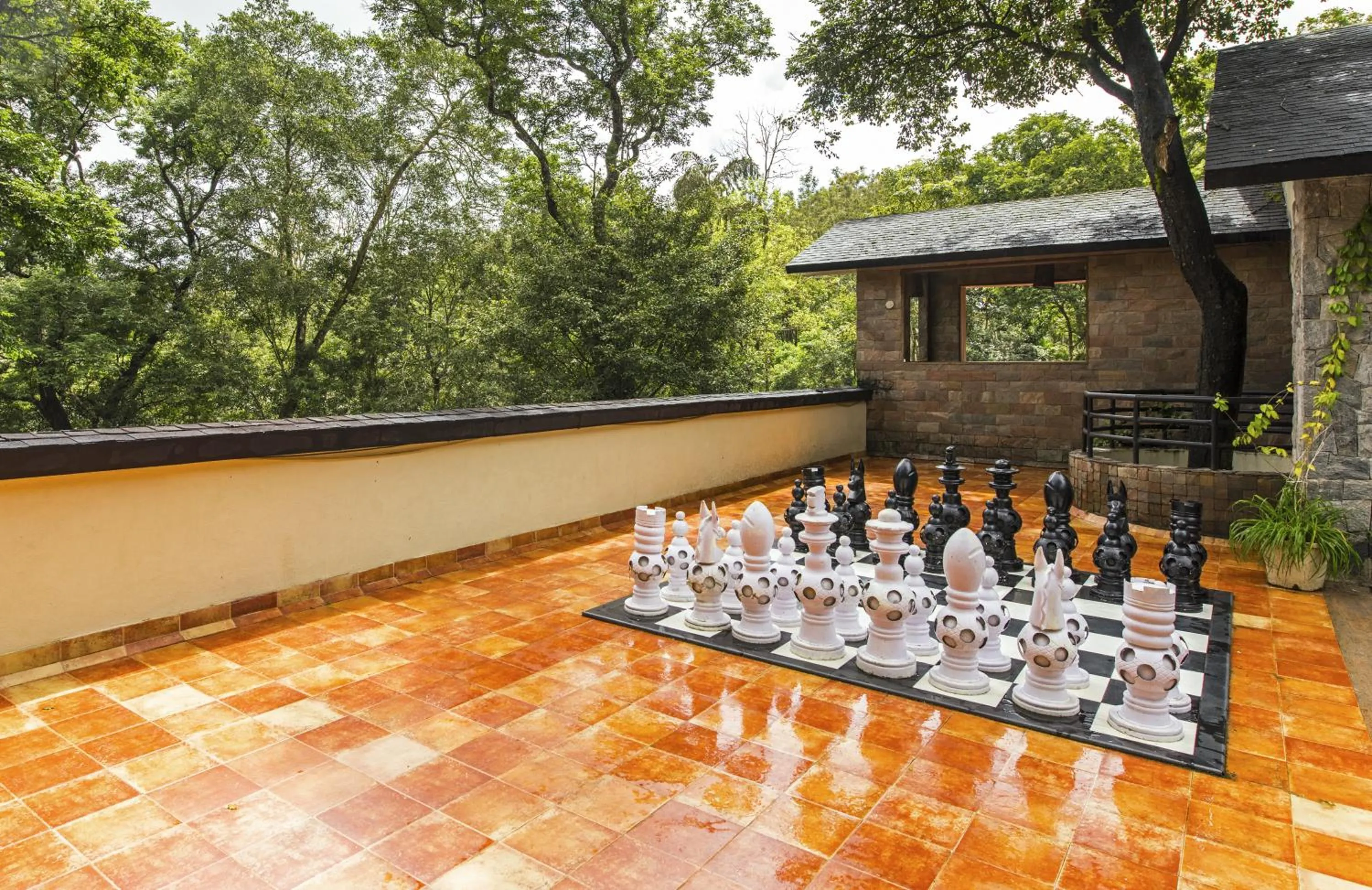 Children play ground in The Windflower Resort & Spa, Coorg