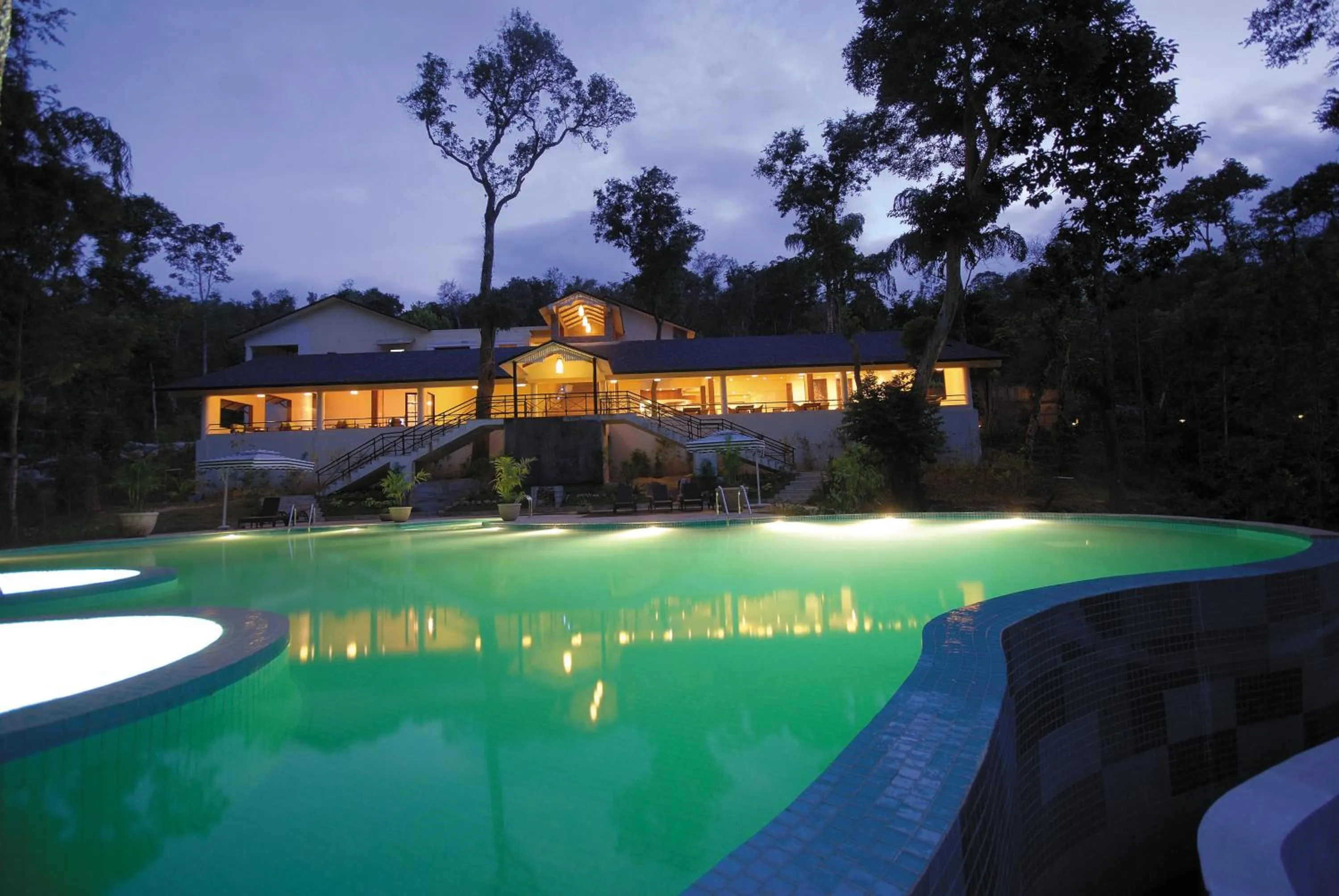 Swimming pool in The Windflower Resort & Spa, Coorg