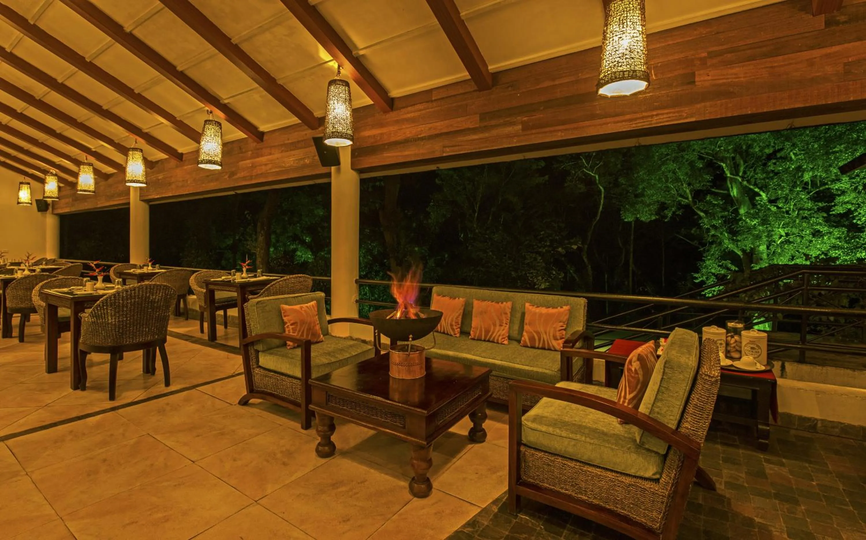 Lounge or bar in The Windflower Resort & Spa, Coorg