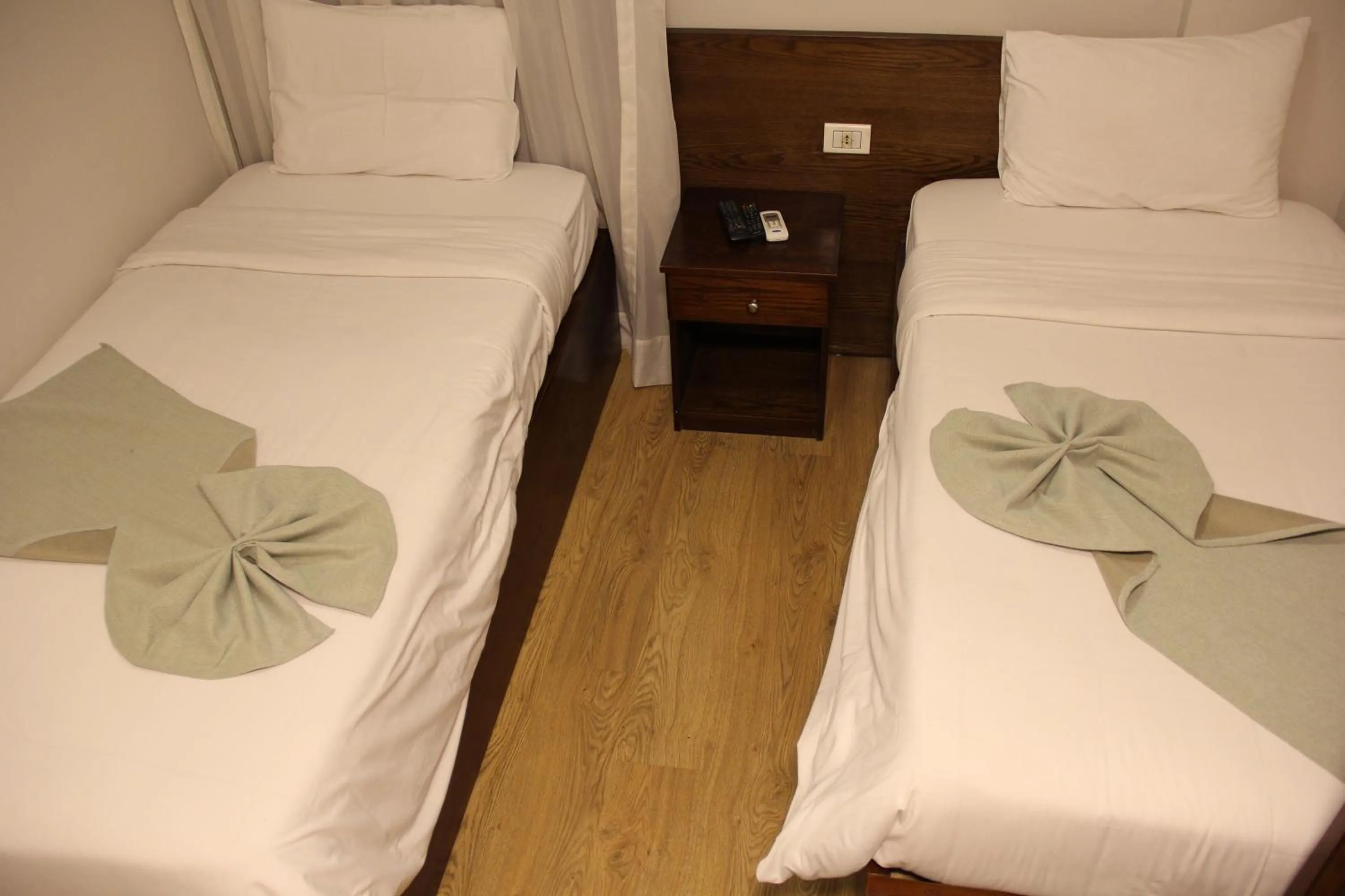 Bed in Elysees Hotel Tahrir Square