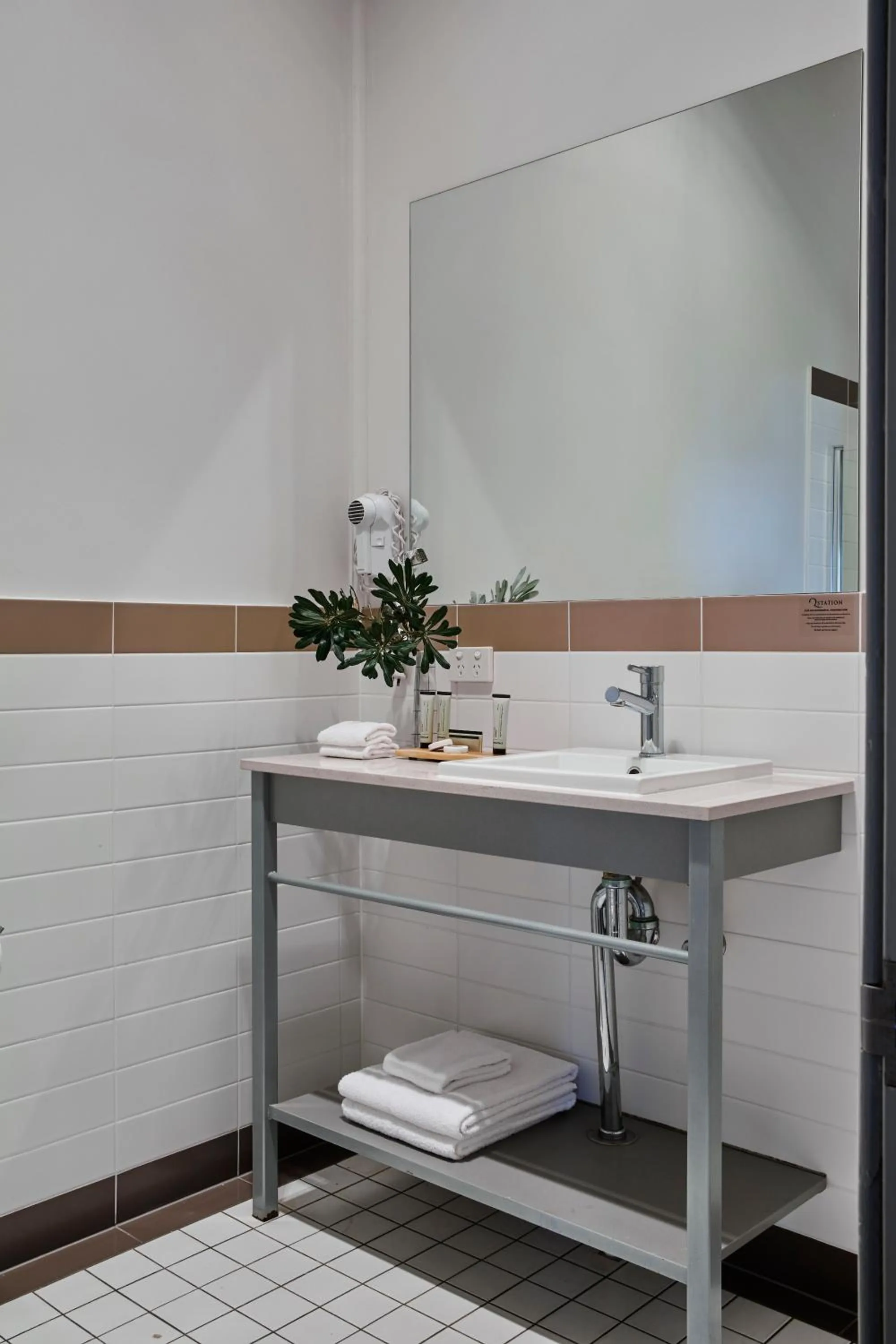 Bathroom in Q Station