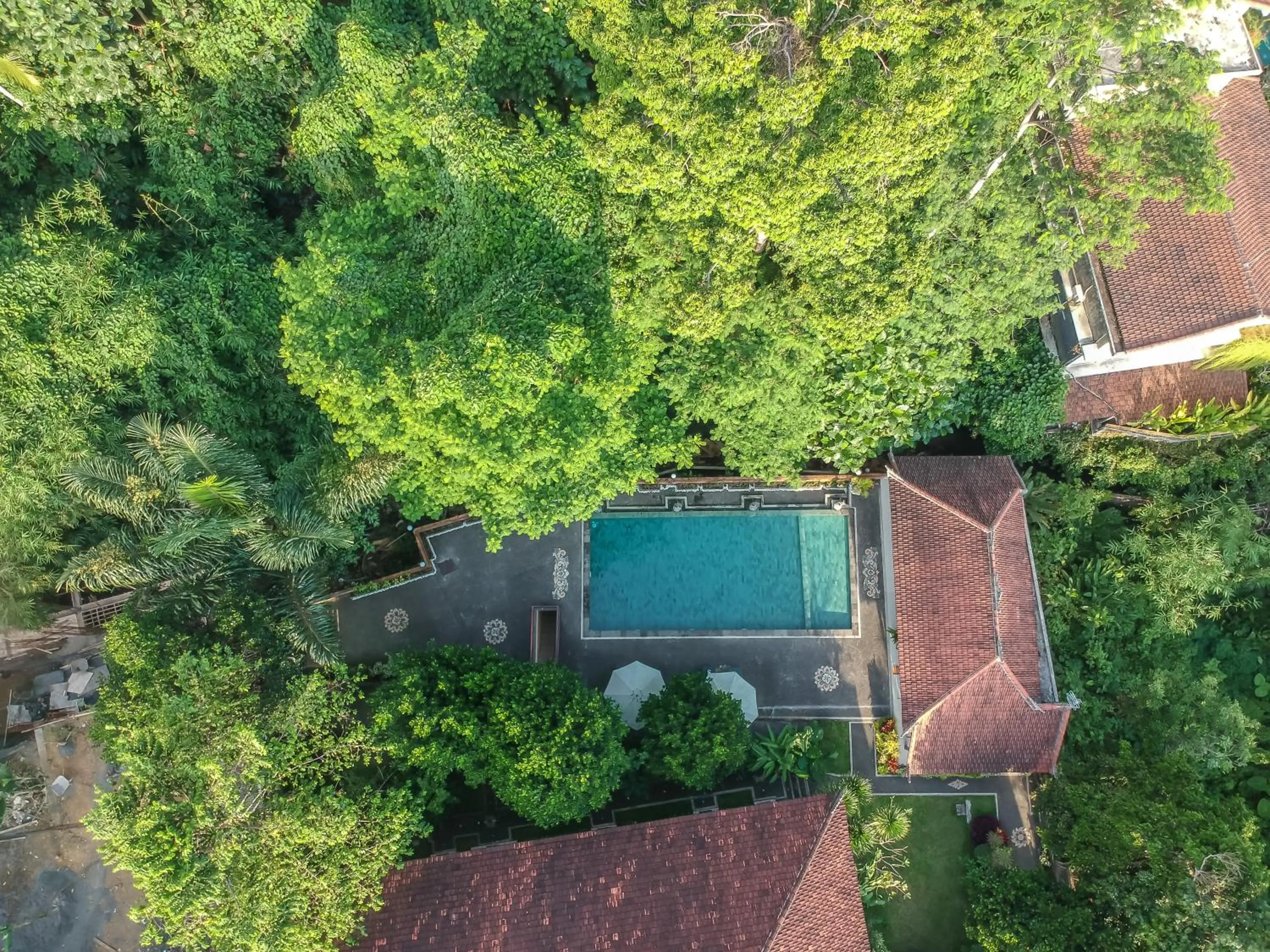 Bird's eye view in Adi Jaya Cottages Ubud Suites by EPS - CHSE Certified