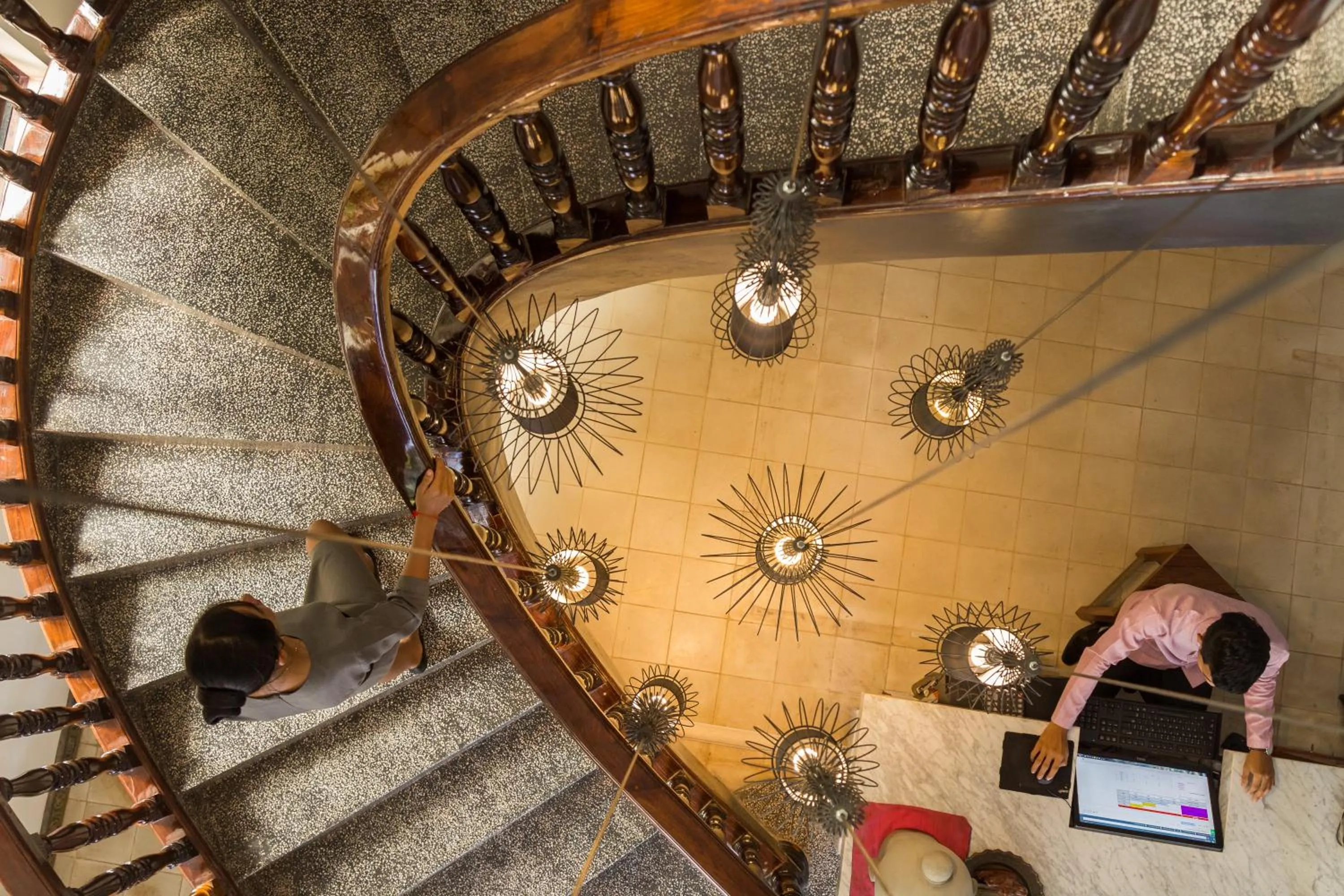 Staff in Apsara Centrepole Hotel