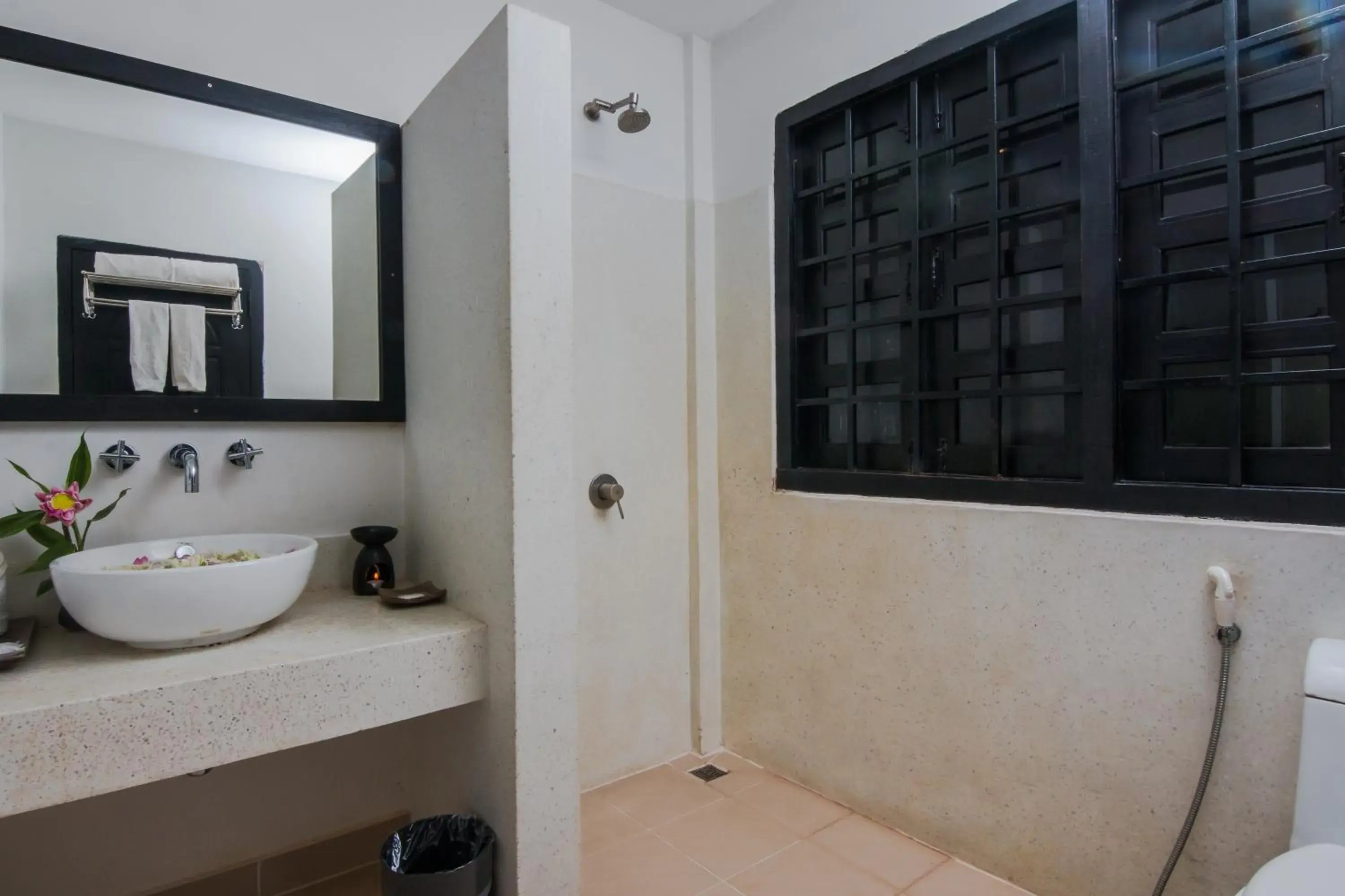 Bathroom in Apsara Centrepole Hotel Bathroom in Apsara Centrepole Hotel