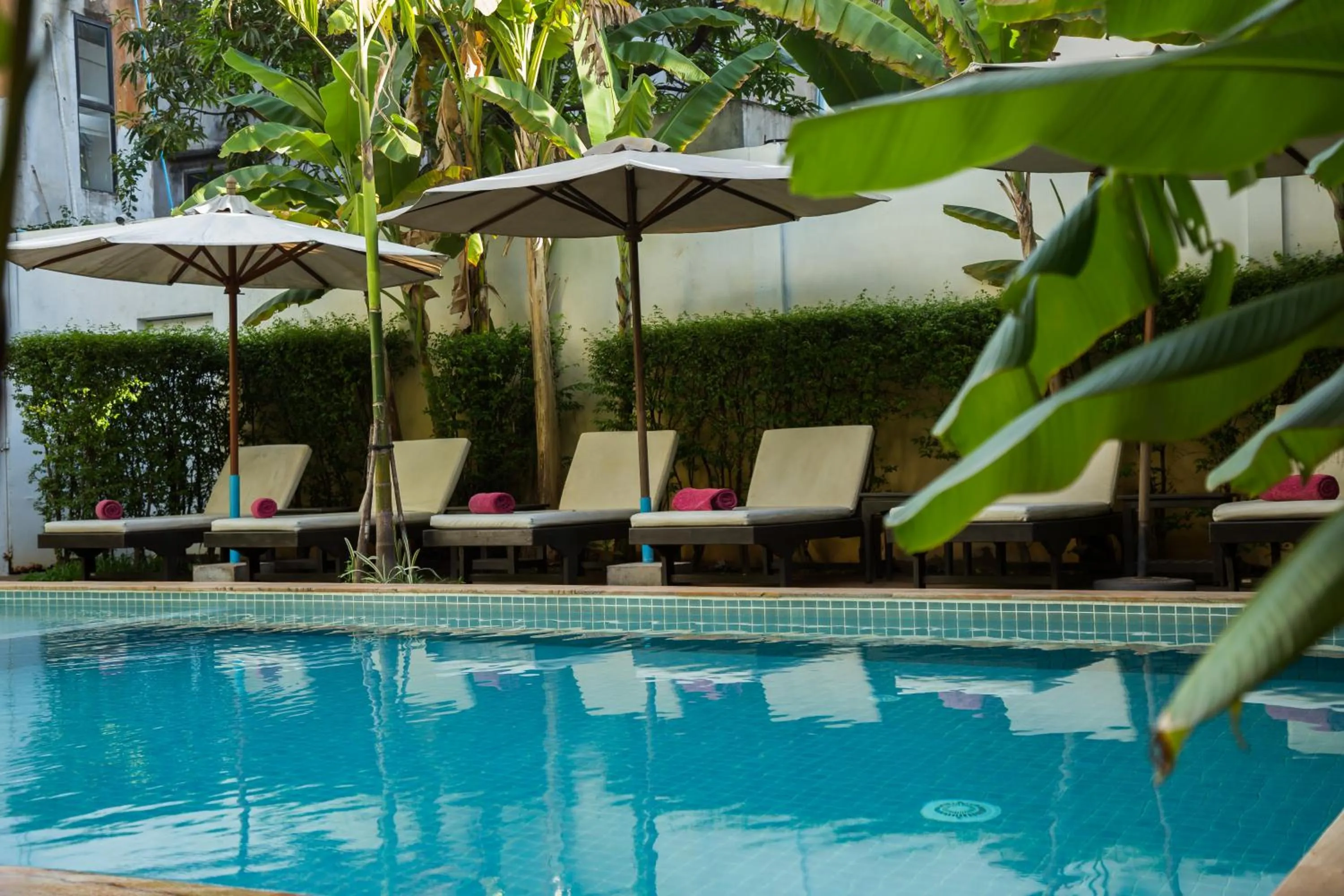 Swimming pool in Apsara Centrepole Hotel