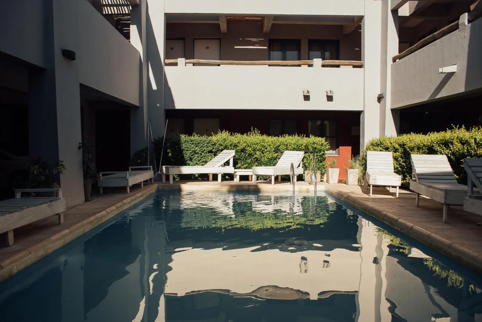 Swimming pool in El Refugio Hotel