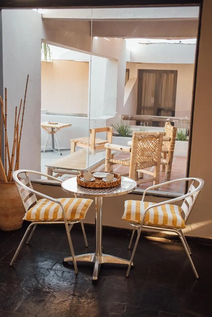 Dining area in El Refugio Hotel