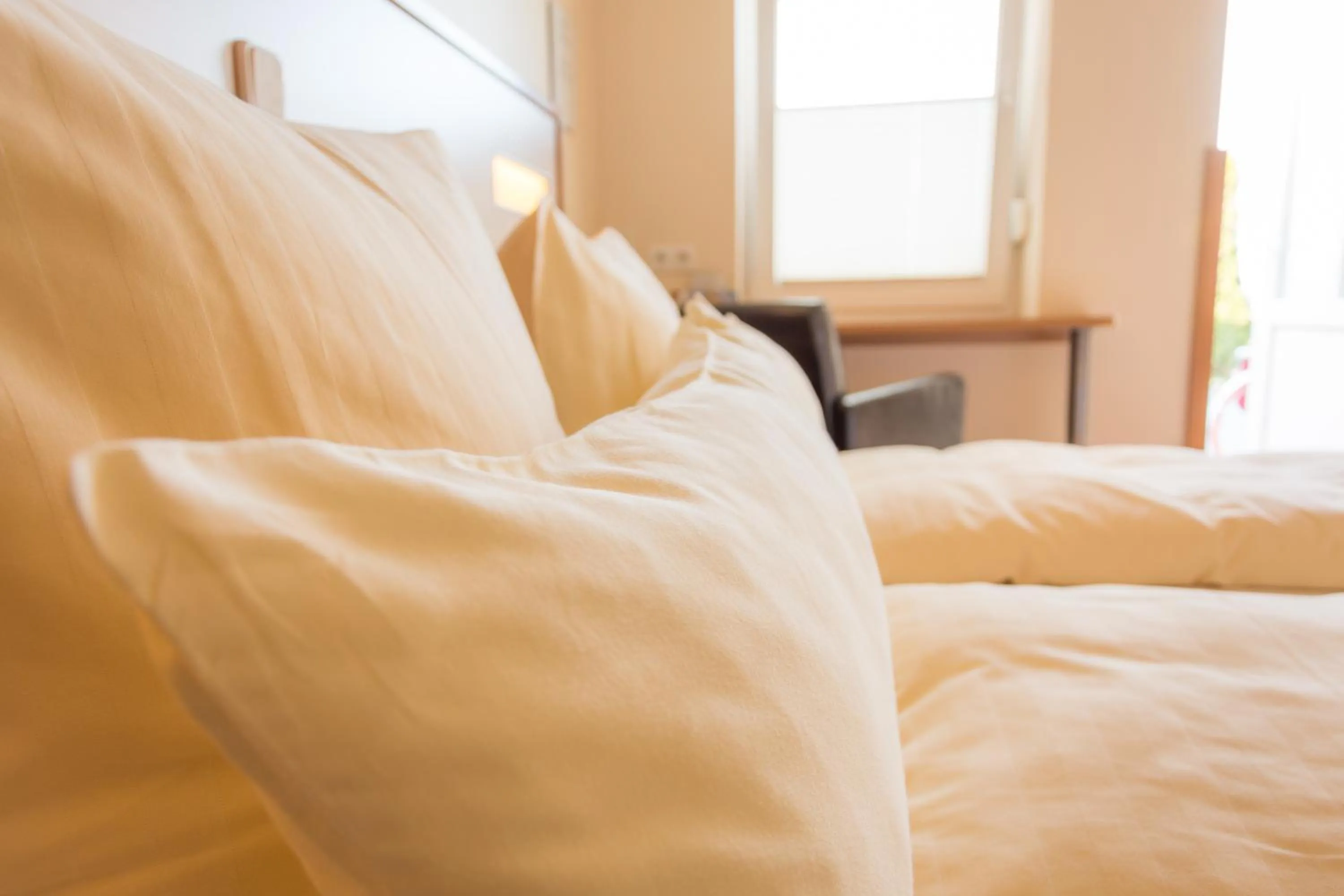 Bed in Motel Am Bürgerpark