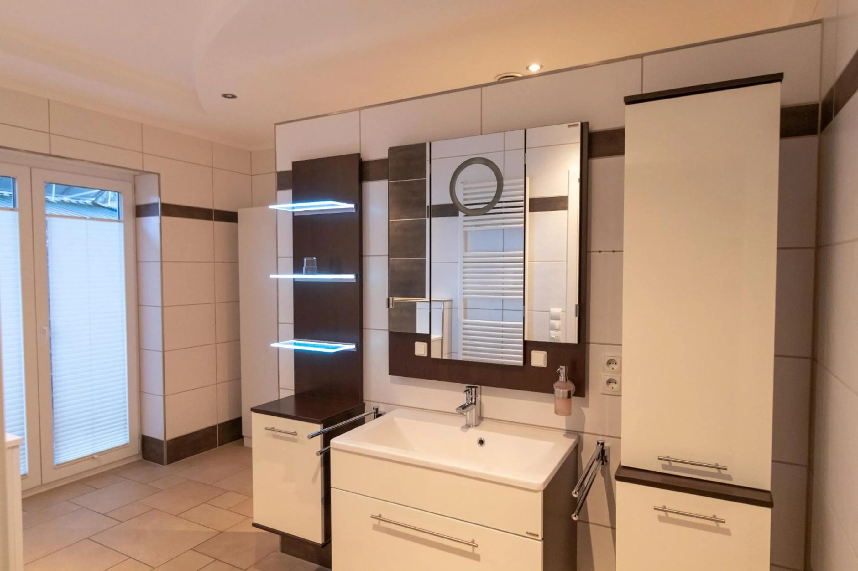 Bathroom in Motel Am Bürgerpark